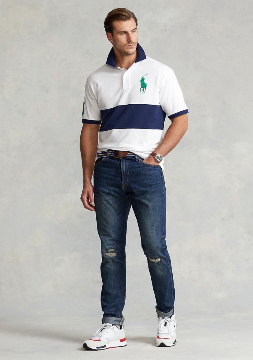 Big & Tall Big Pony Mesh Polo Shirt