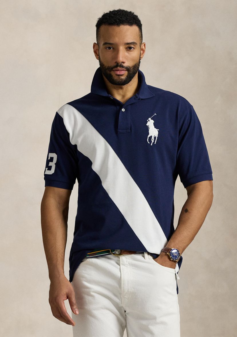 Big & Tall Big Pony Mesh Polo Shirt