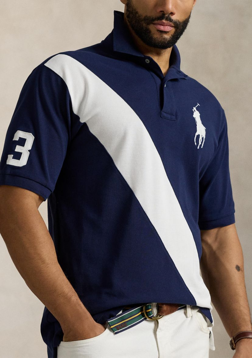 Big & Tall Big Pony Mesh Polo Shirt