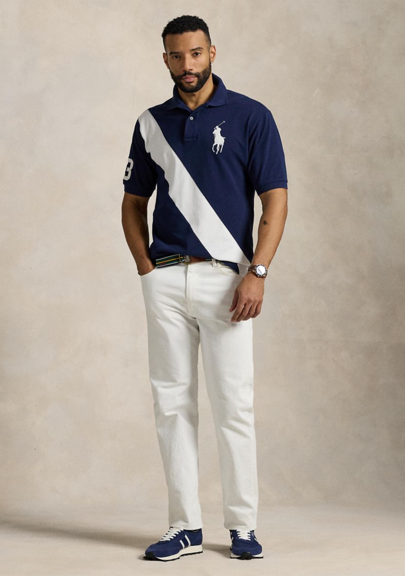 Big & Tall Big Pony Mesh Polo Shirt