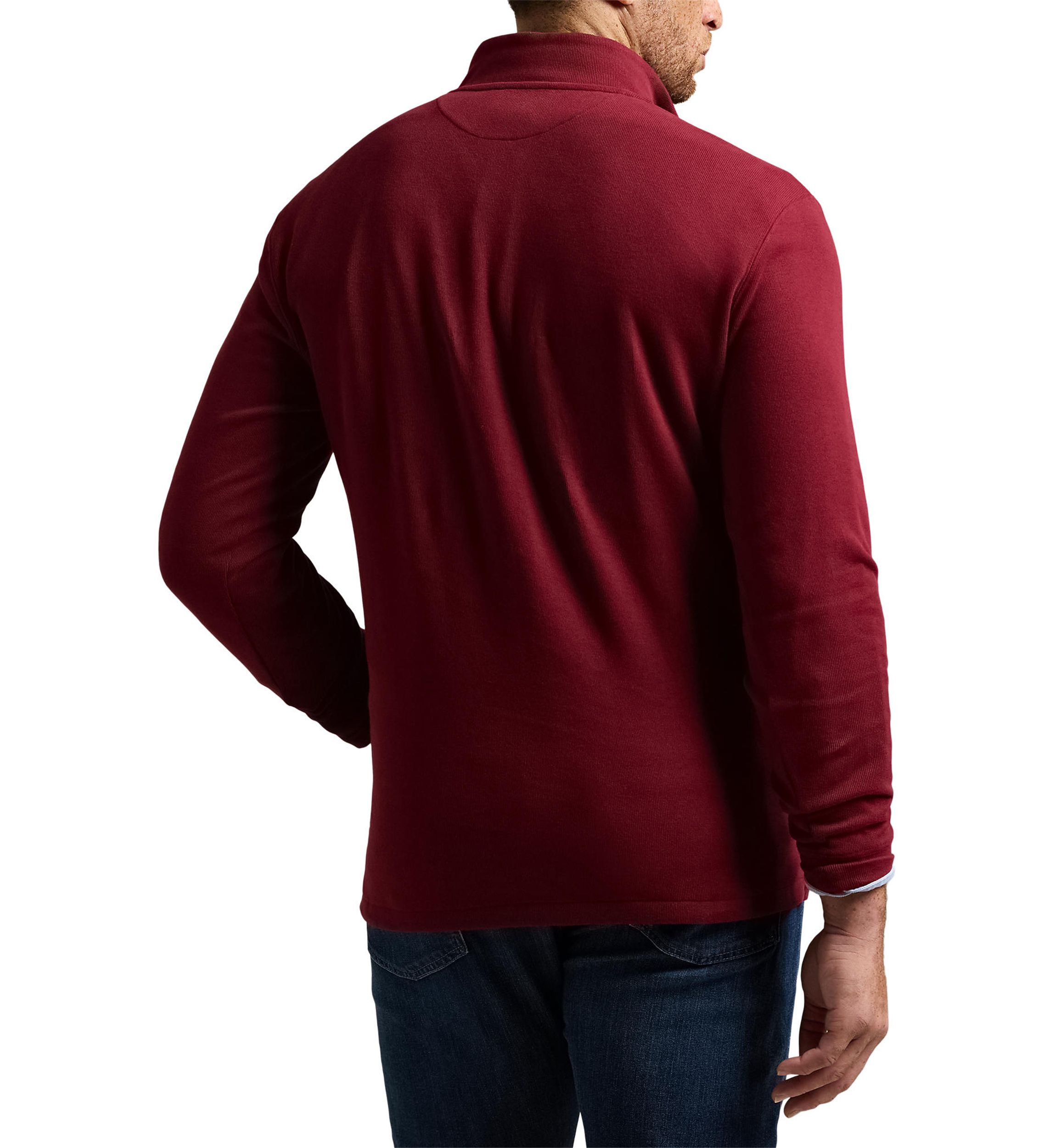 Big & Tall Estate-Rib Quarter-Zip Pullover
