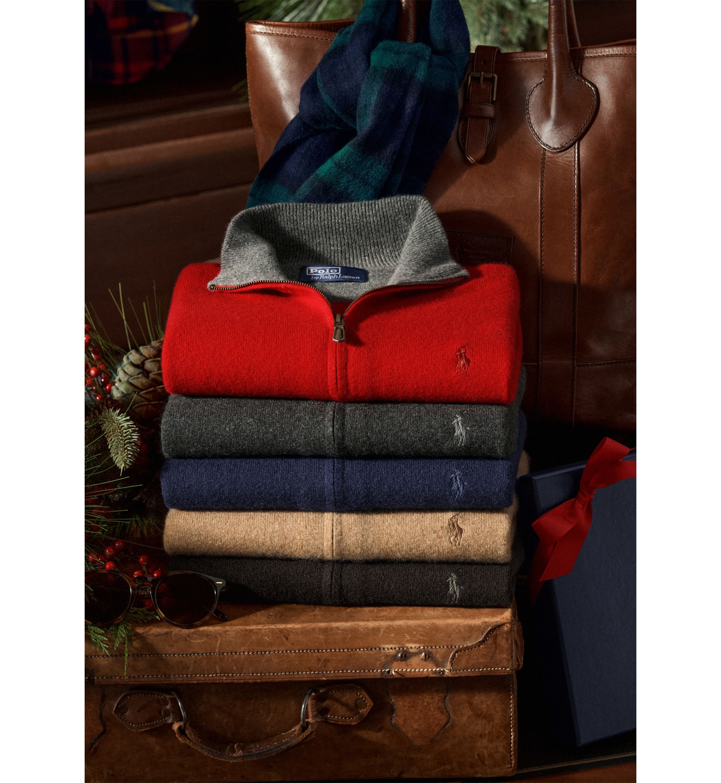 Big & Tall Estate-Rib Quarter-Zip Pullover