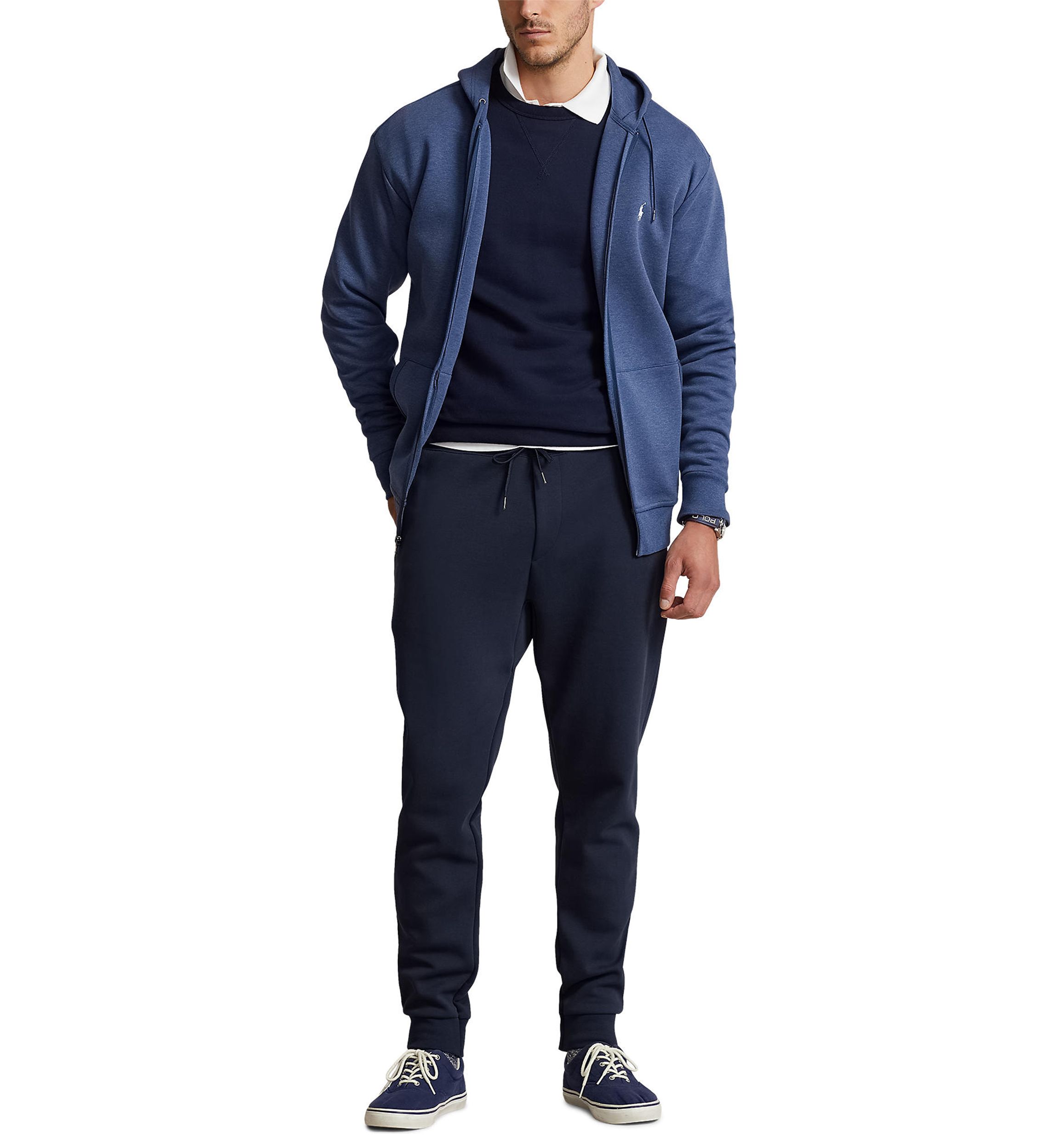 Big & Tall Double Knit Full Zip Hoodie