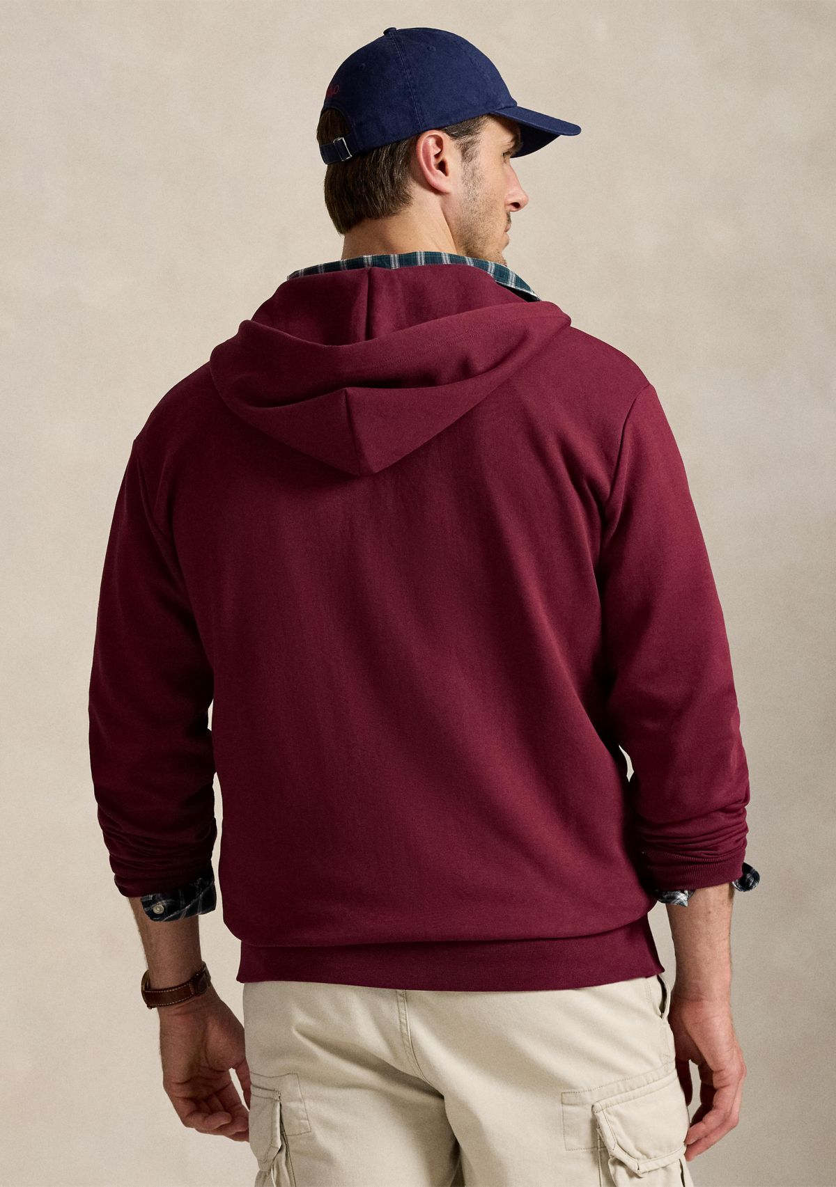 Big & Tall Double-Knit Full-Zip Hoodie