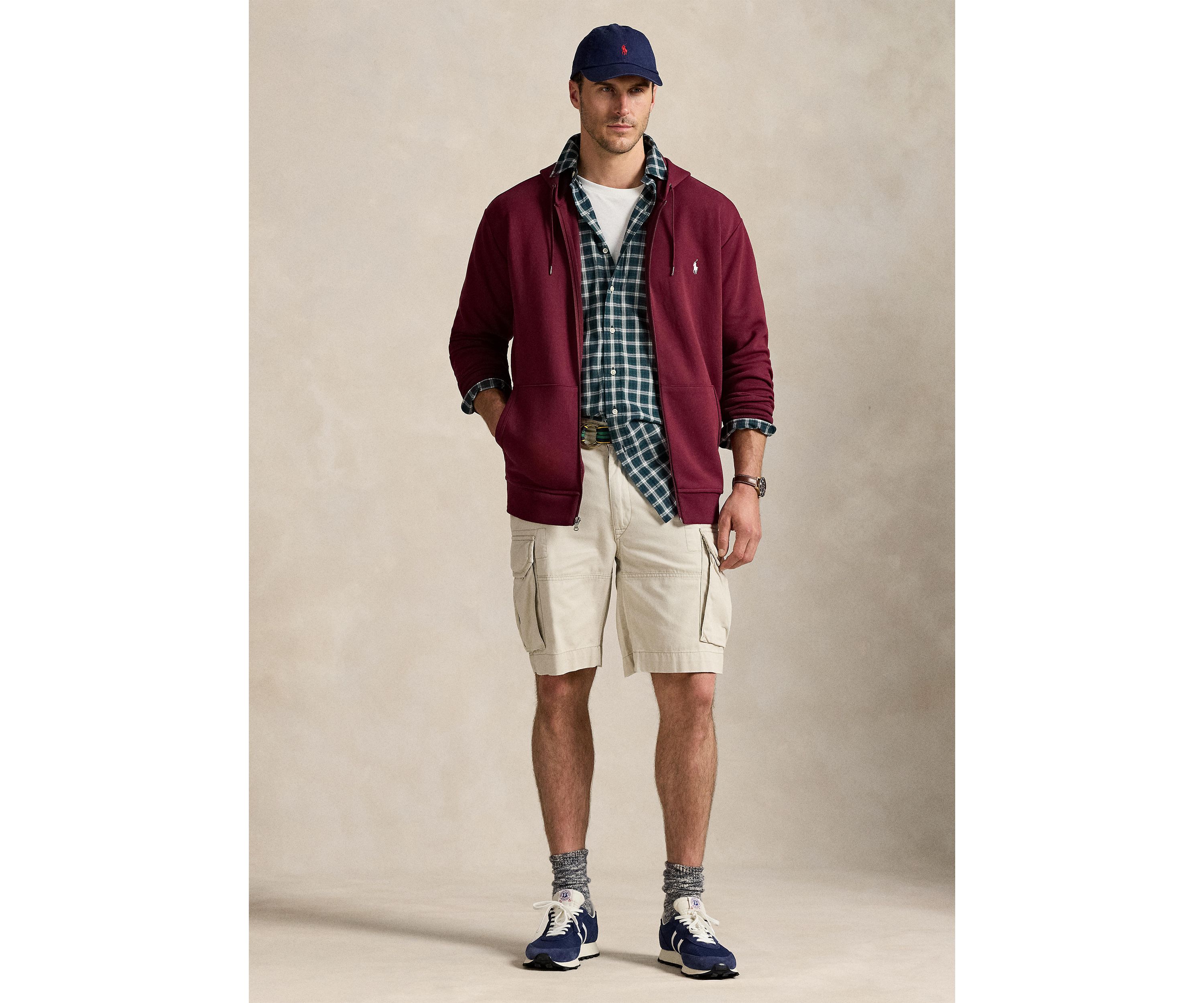 Big & Tall Double-Knit Full-Zip Hoodie