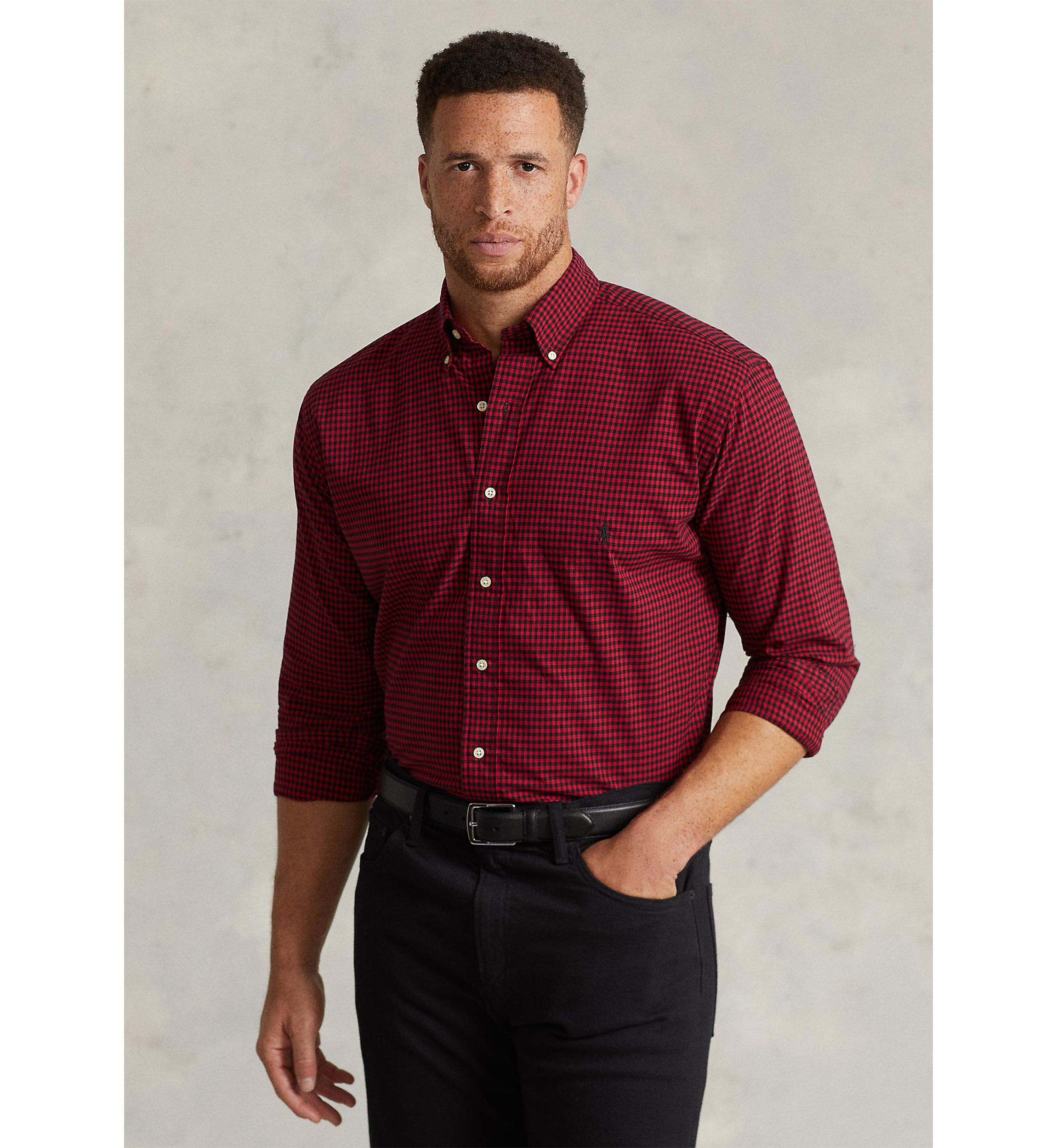 Big & Tall Cotton Twill Shirt