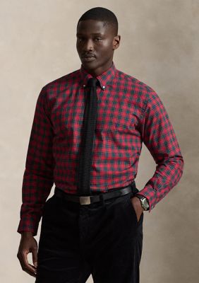 Polo Ralph Lauren Men's Big & Tall Plaid Twill Shirt