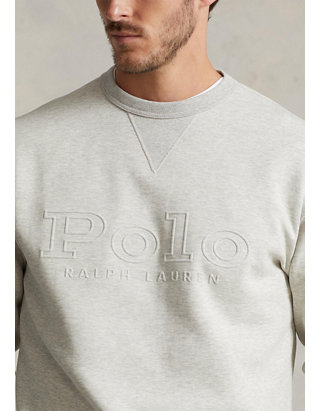 Polo Ralph Lauren Big & Tall Logo-Embossed Double-Knit Sweatshirt