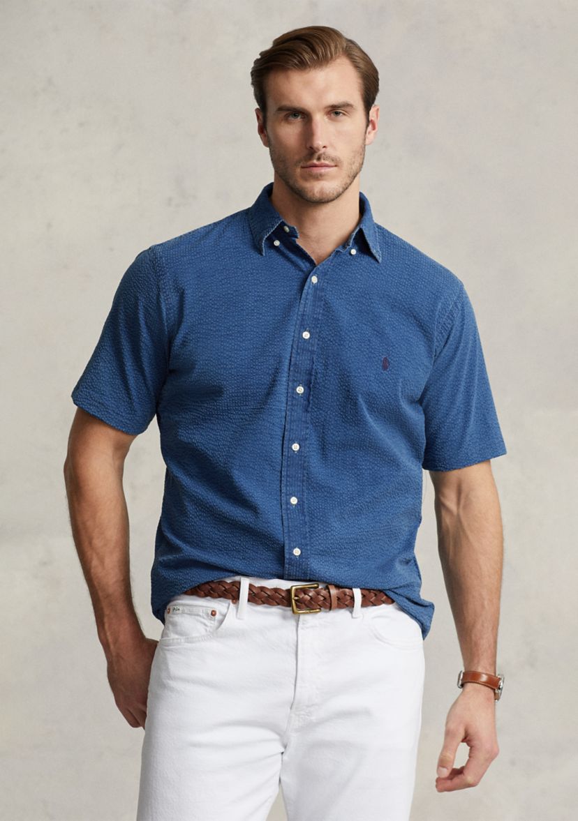 Big & Tall Seersucker Shirt