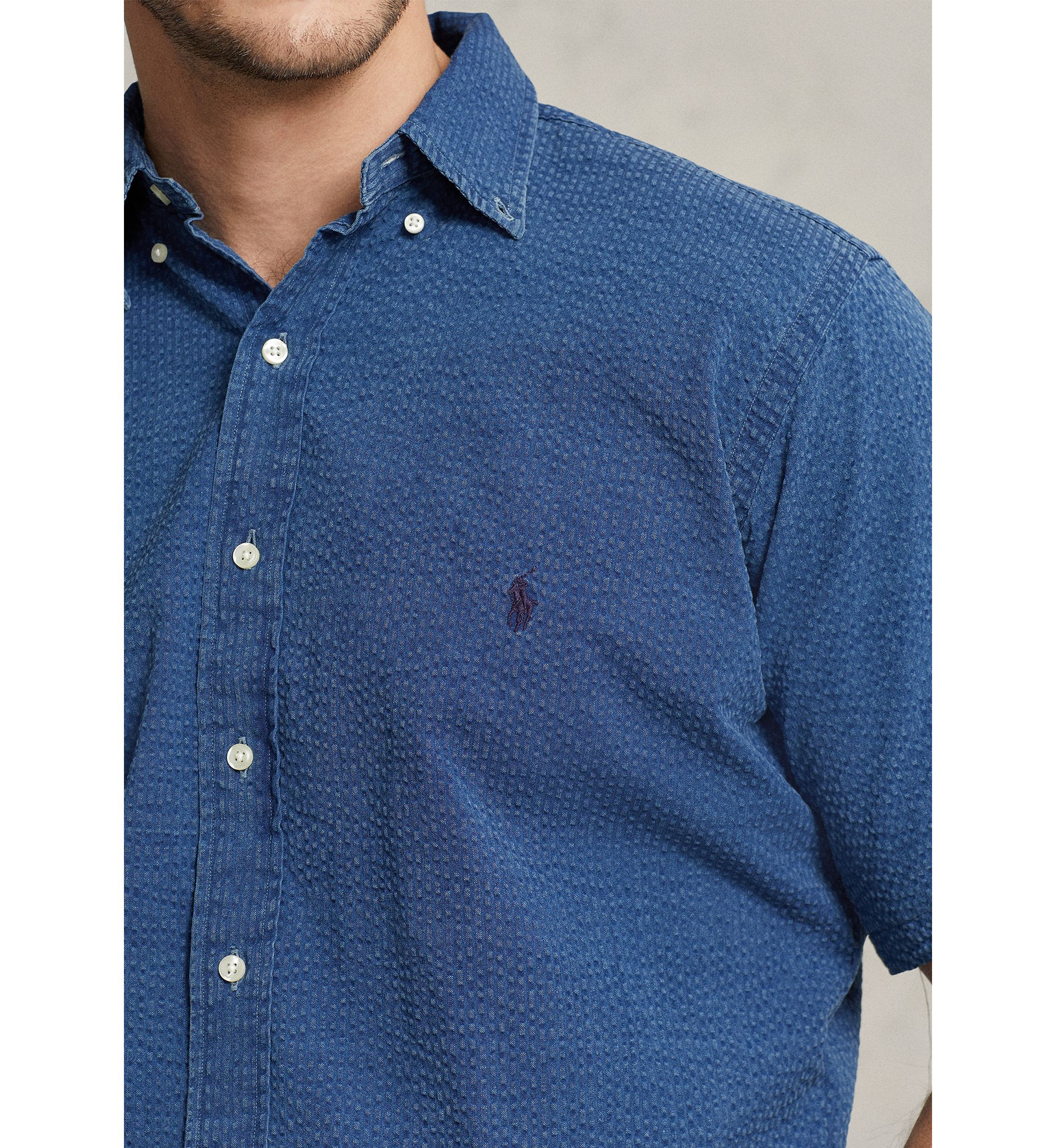 Big & Tall Seersucker Shirt