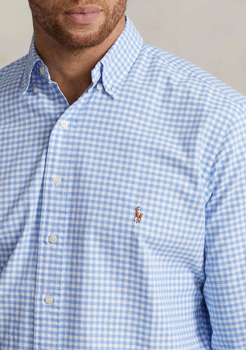 Big & Tall Gingham Oxford Shirt