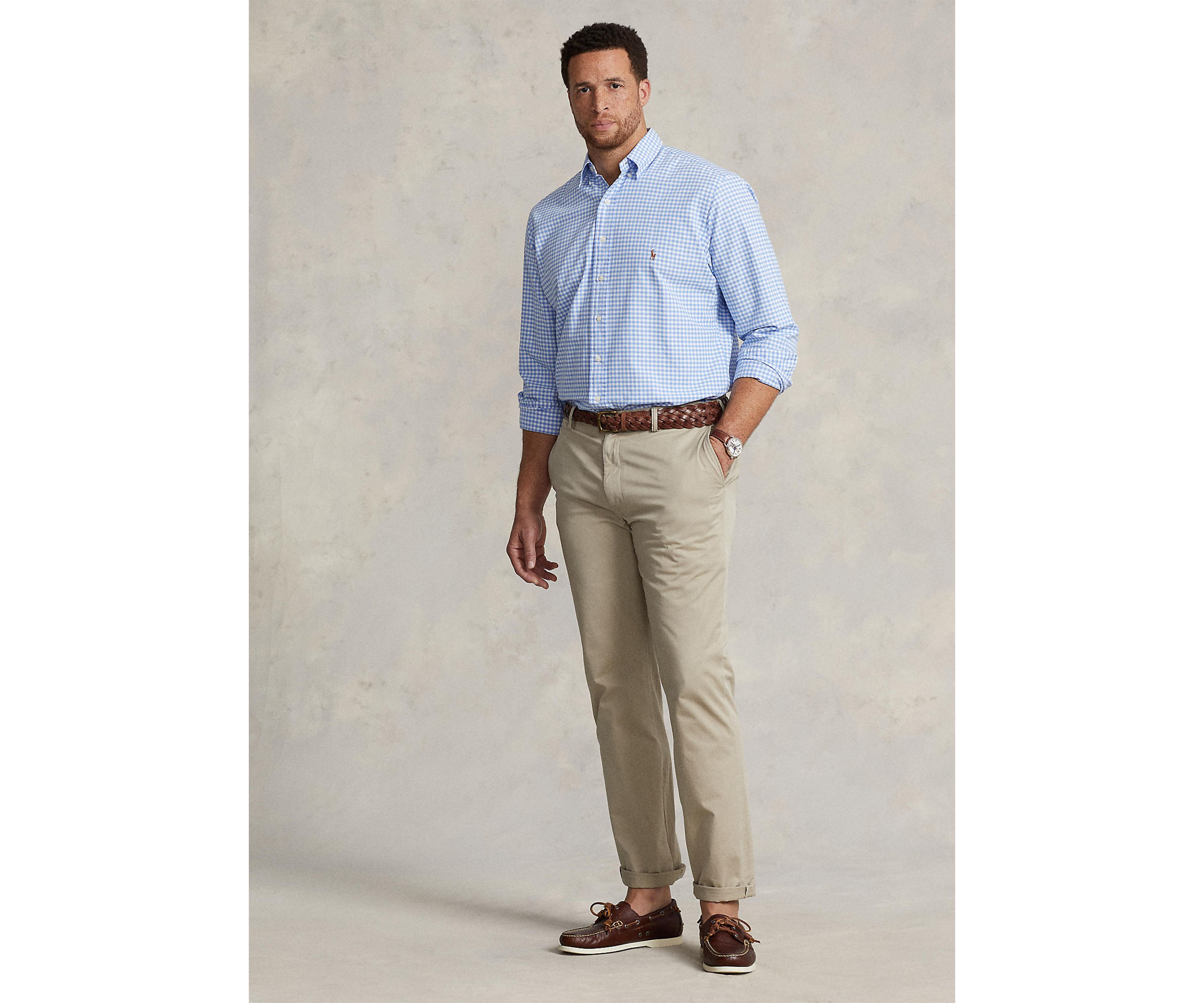 Big & Tall Gingham Oxford Shirt