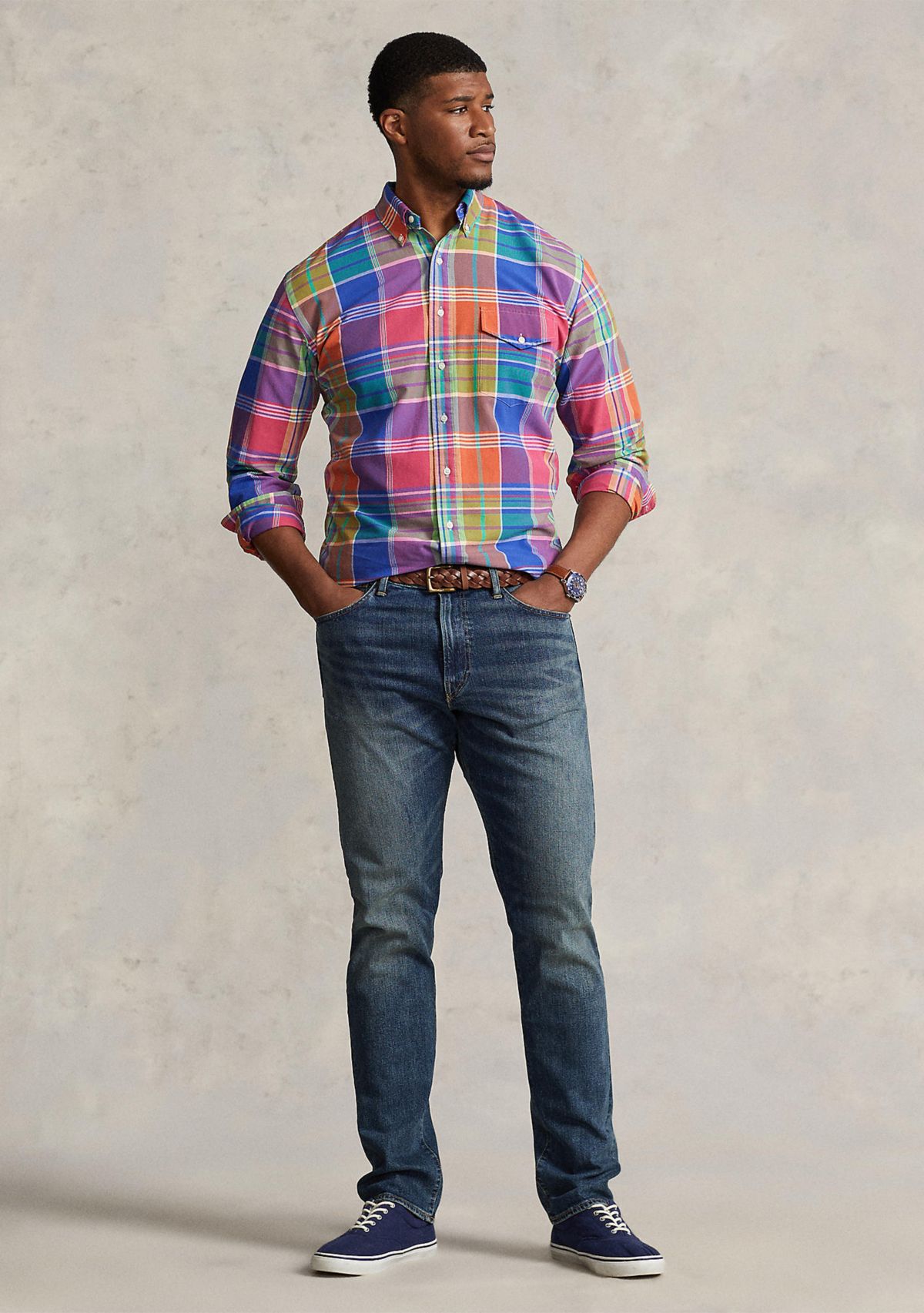 Big & Tall Cotton Oxford Shirt