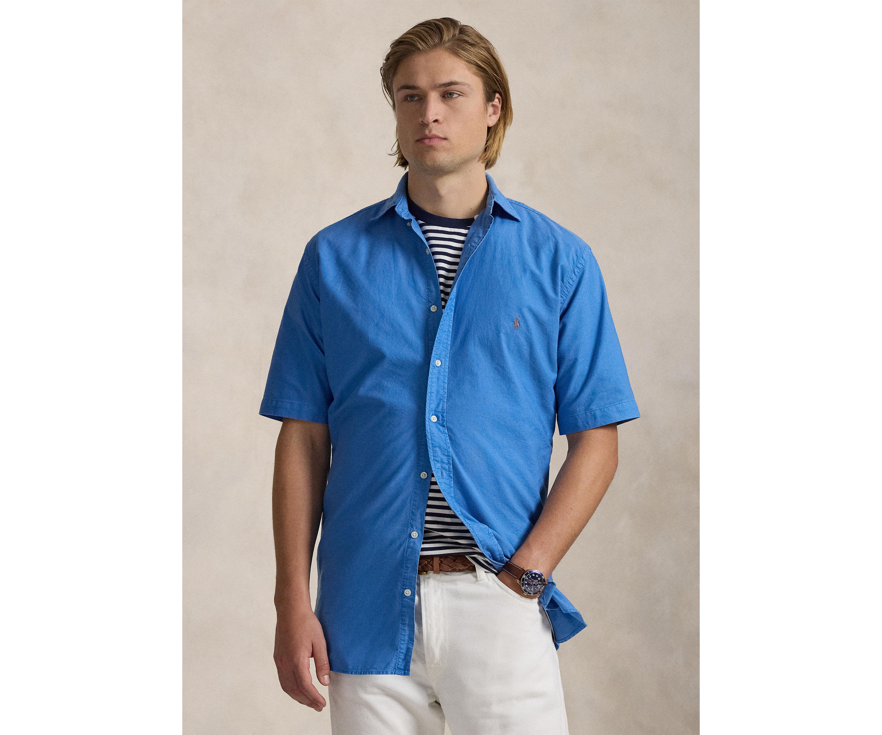 Big & Tall Garment Dyed Oxford Shirt