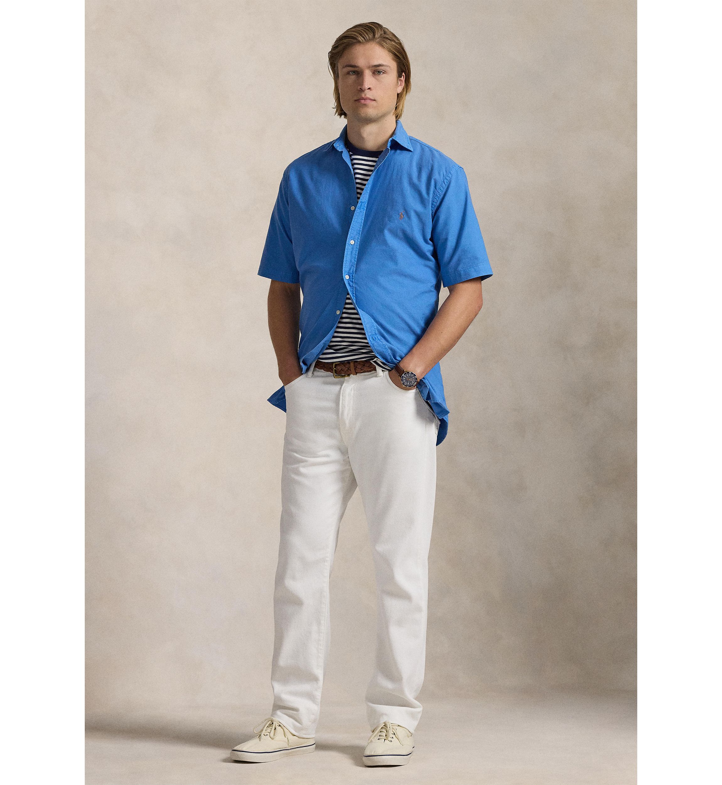 Big & Tall Garment Dyed Oxford Shirt