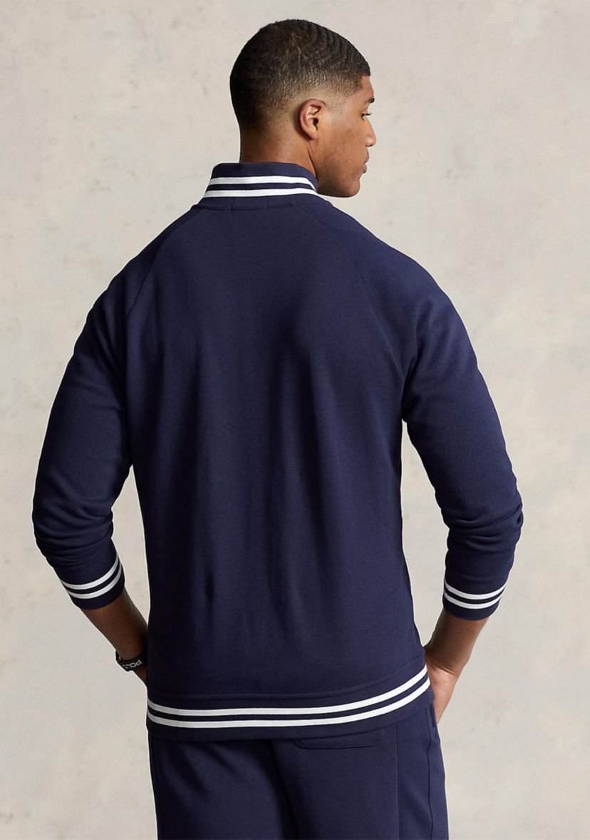 Big & Tall Double-Knit Track Jacket