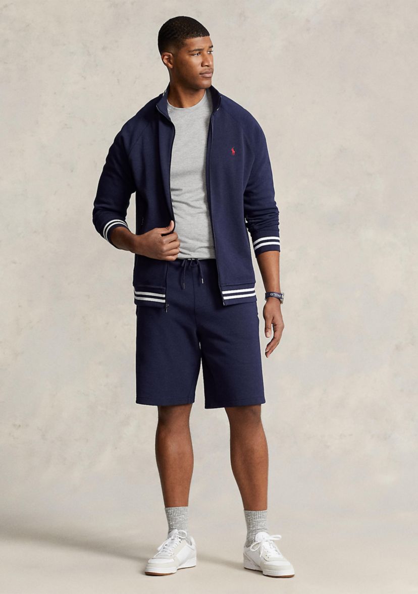 Big & Tall Double-Knit Track Jacket