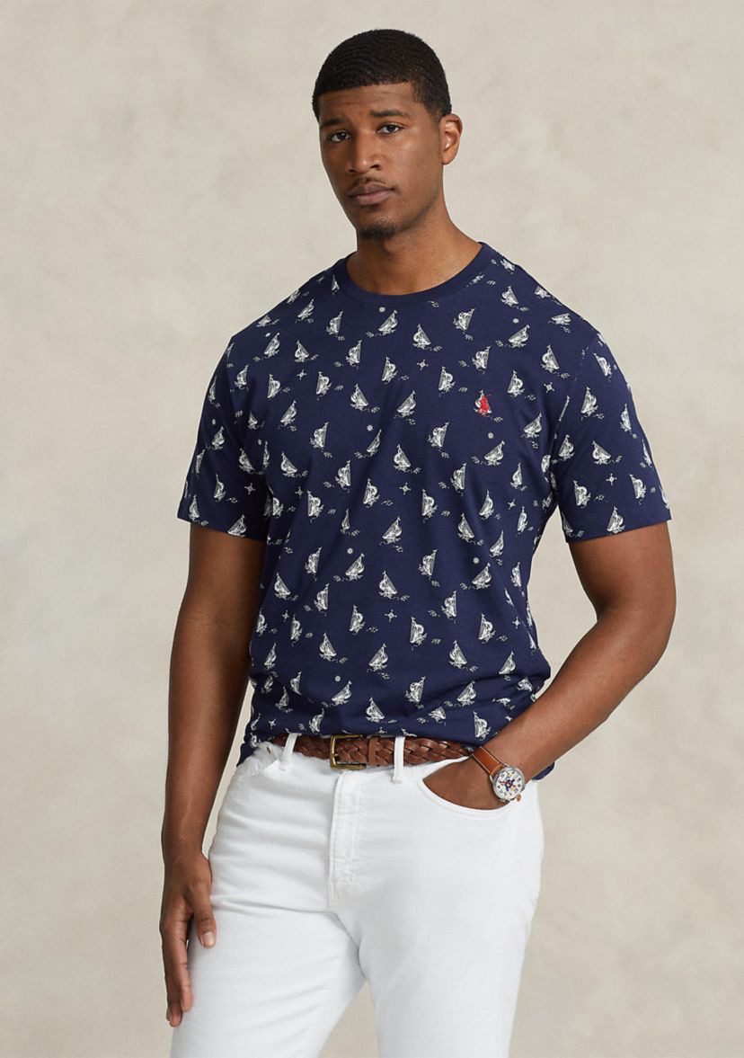 Big & Tall Printed Jersey T-Shirt