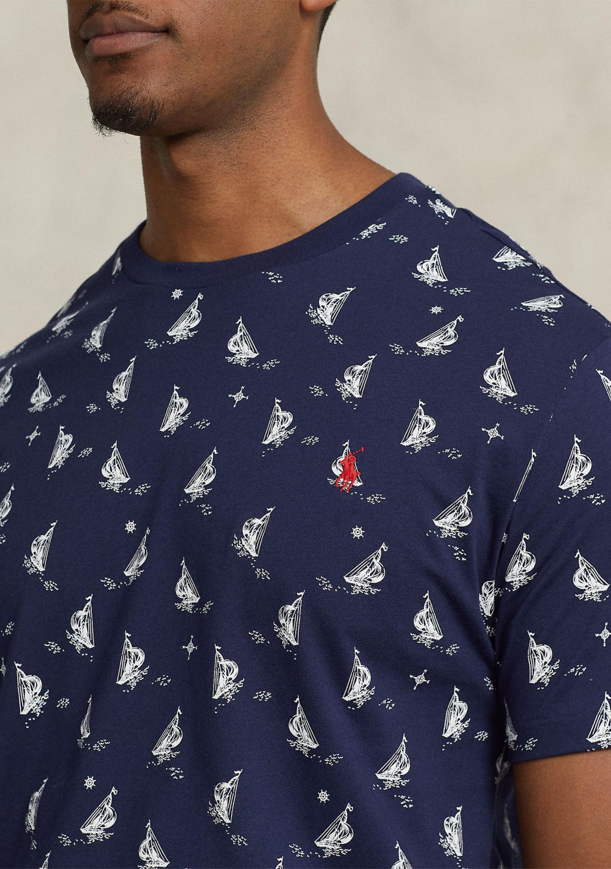 Big & Tall Printed Jersey T-Shirt