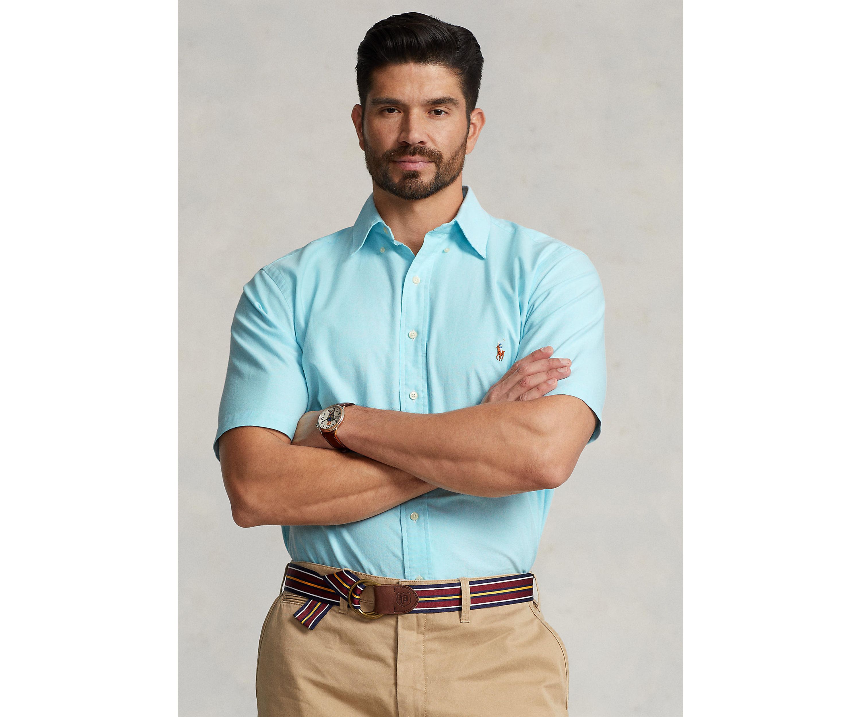 Big & Tall Plaid Oxford Shirt