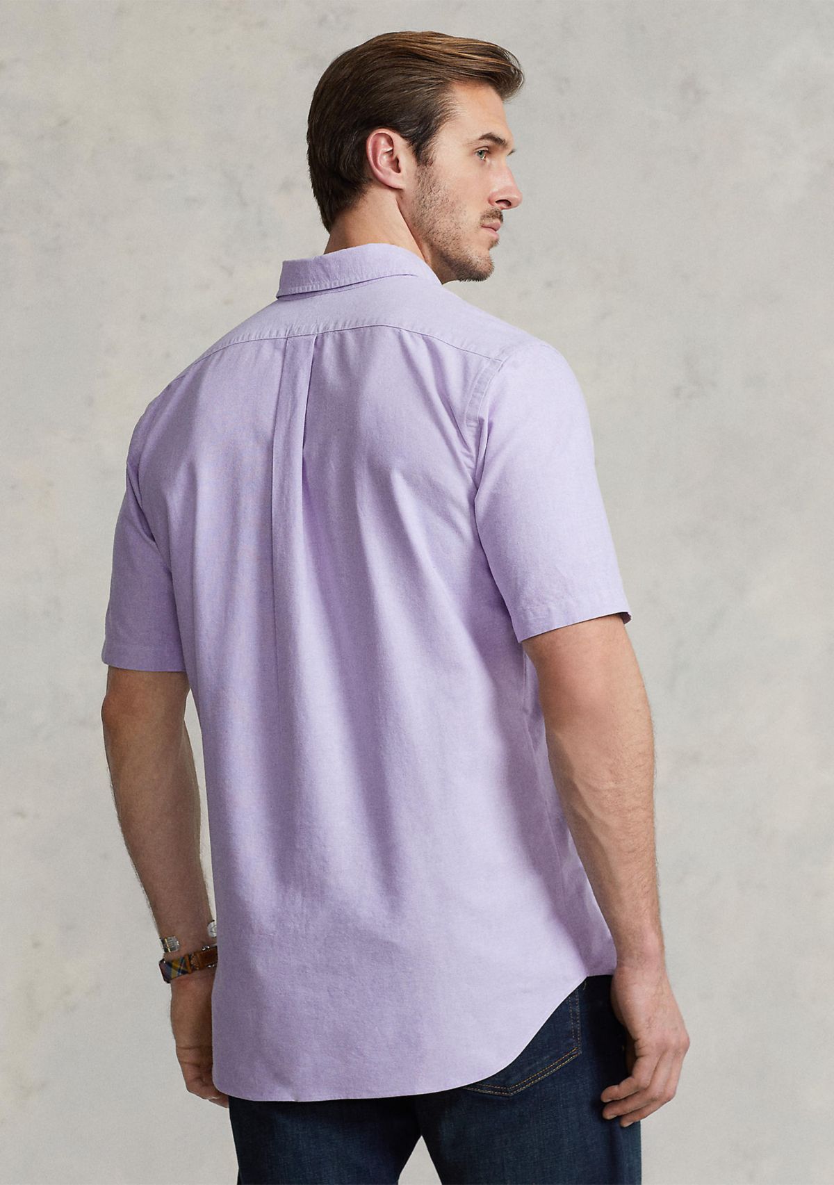Big & Tall Short Sleeve Oxford Shirt