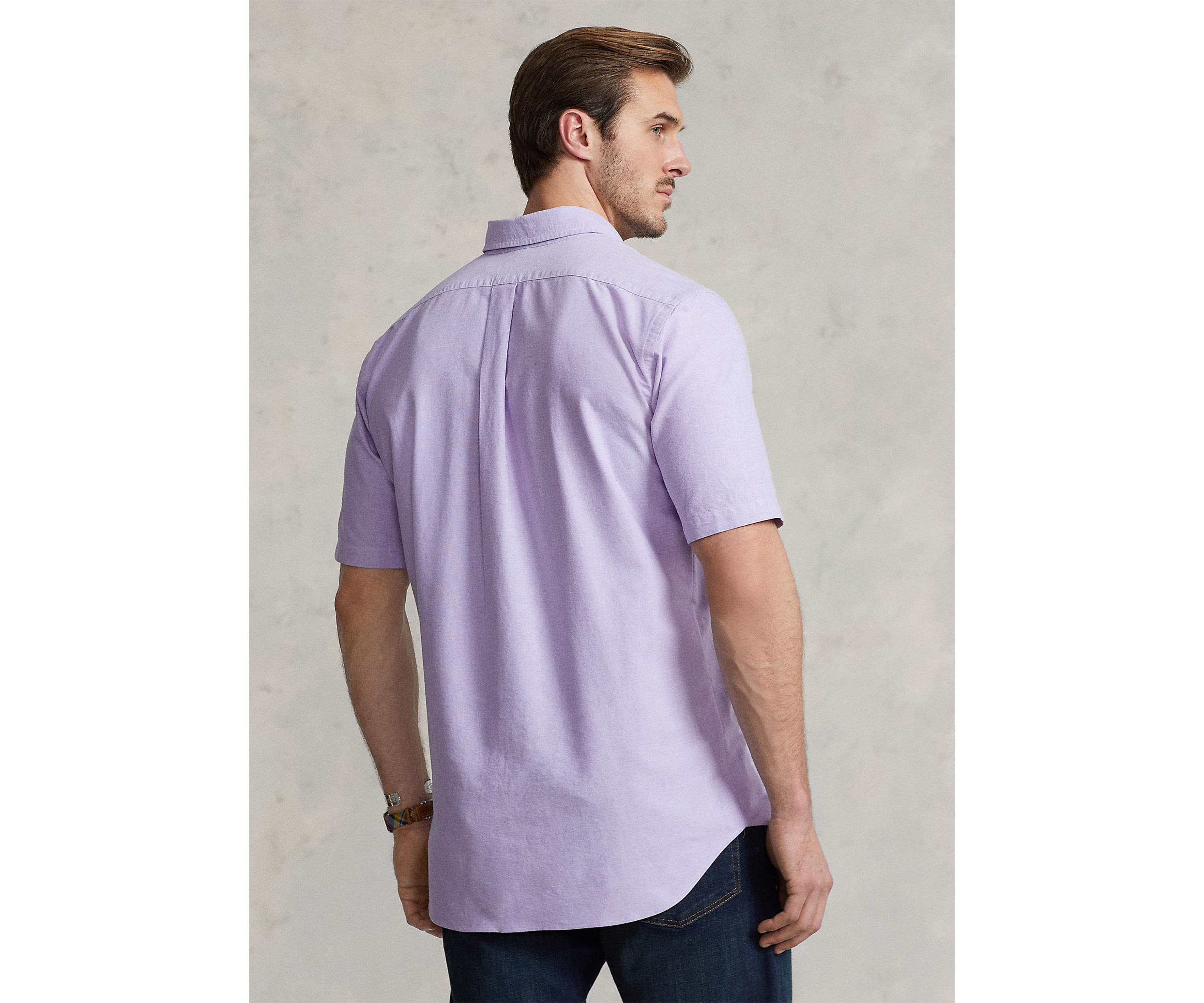 Big & Tall Short Sleeve Oxford Shirt