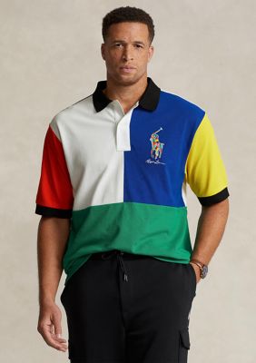 Polo Ralph Lauren Men's Big & Tall Big Pony Mesh Polo Shirt -  3201602711926414001