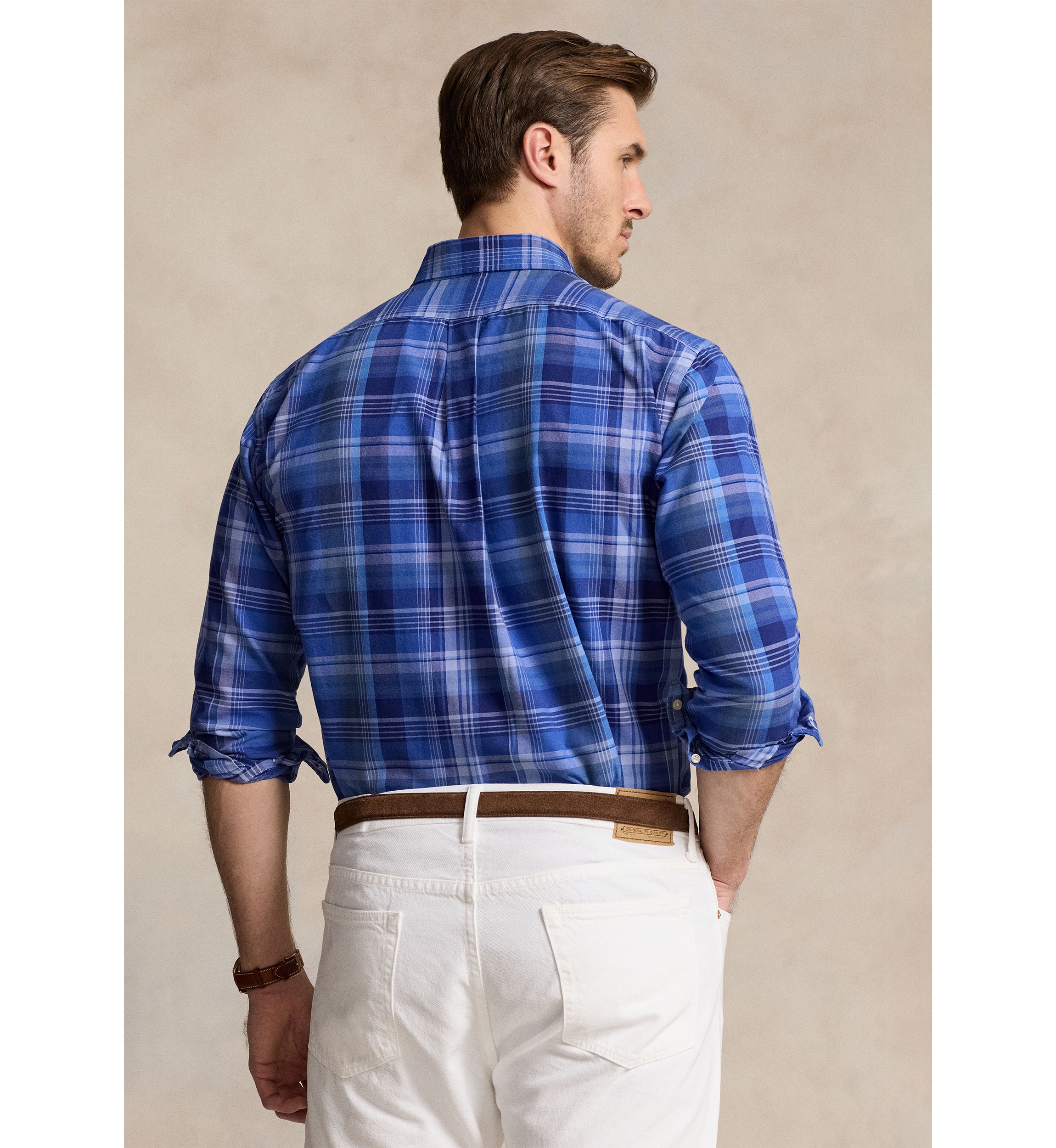 Big & Tall Plaid Oxford Shirt