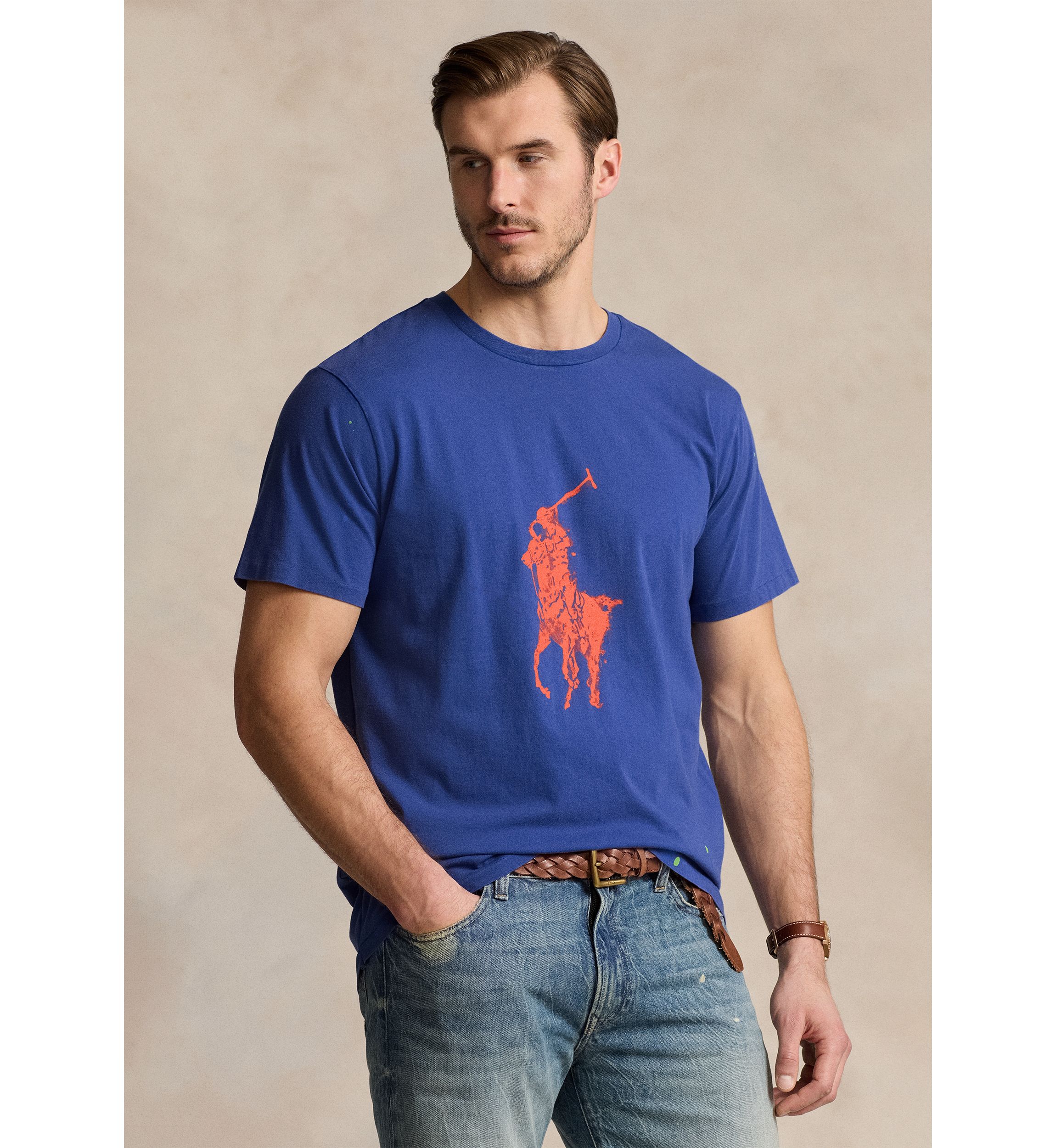 Big & Tall Big Pony Jersey T-Shirt