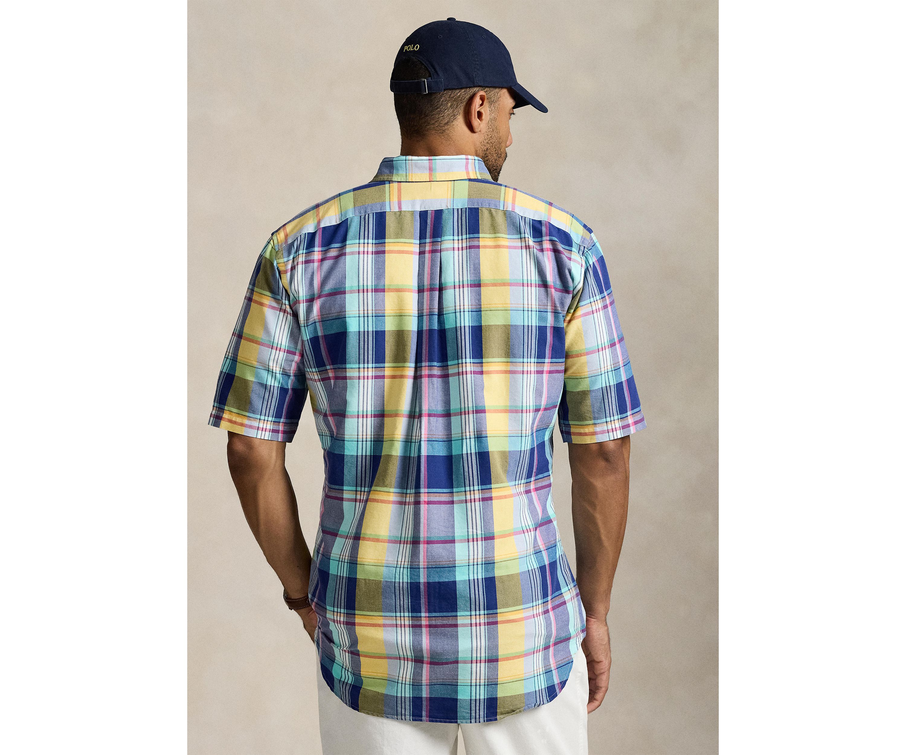 Big & Tall Plaid Oxford Shirt