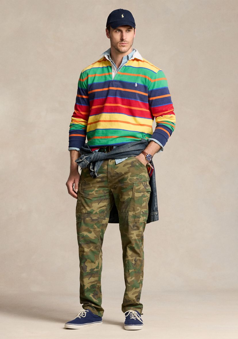 Big & Tall Classic Fit Camo Canvas Cargo Pants