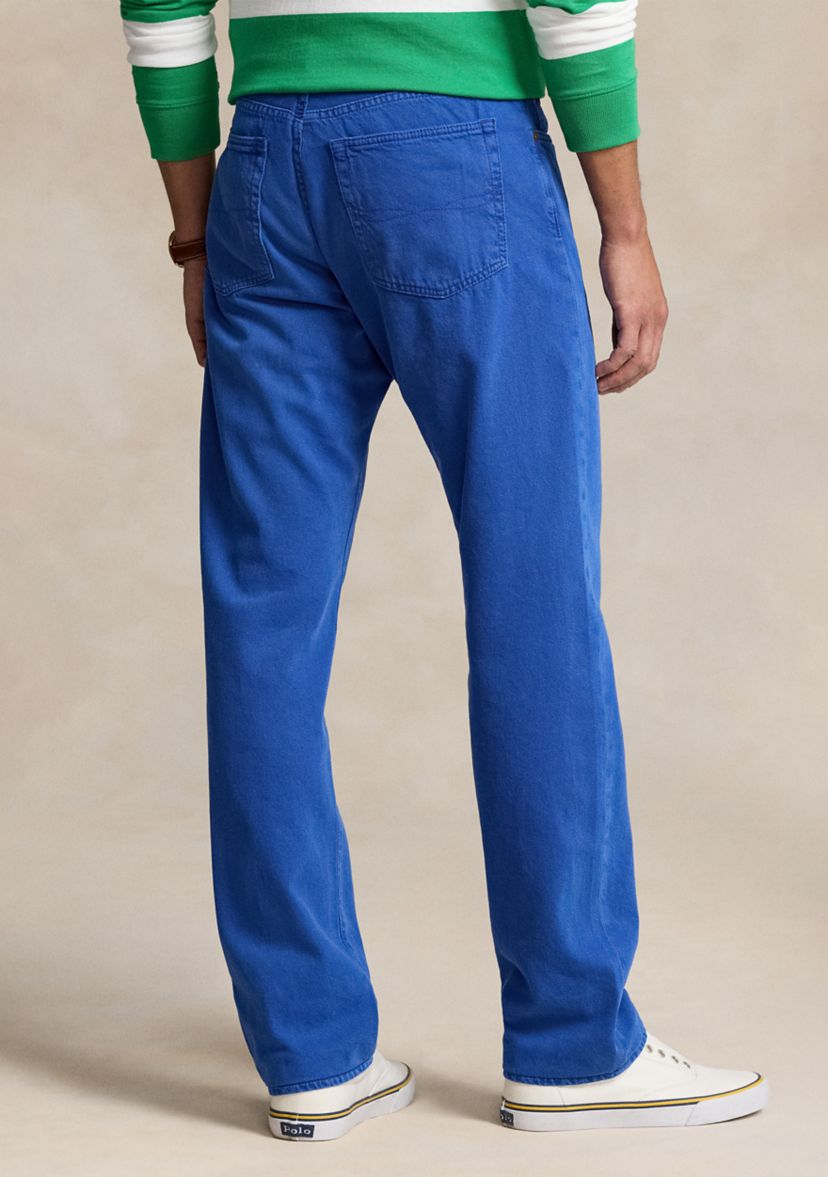 Big & Tall Varick Slim Straight Garment-Dyed Jeans