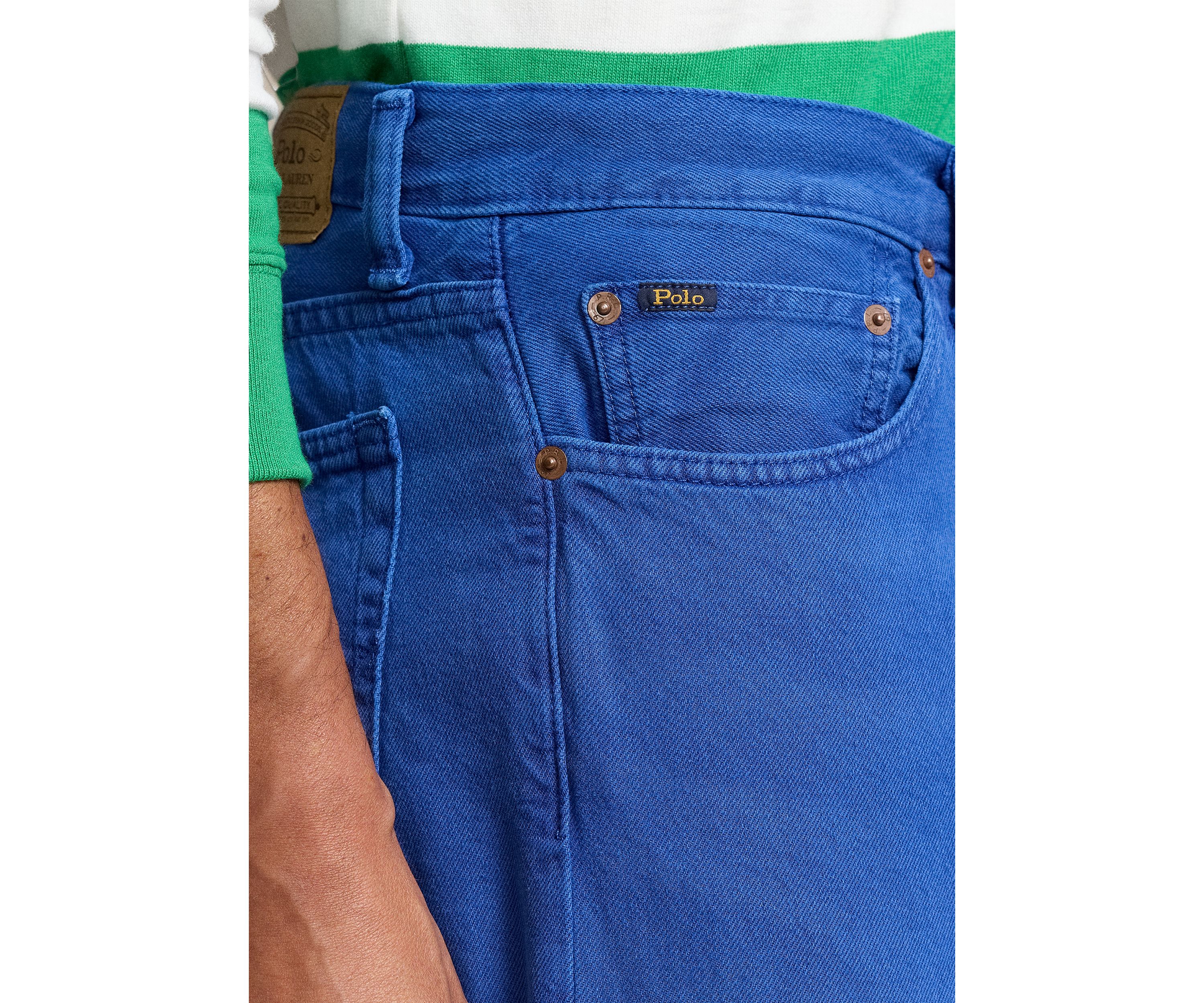 Big & Tall Varick Slim Straight Garment-Dyed Jeans