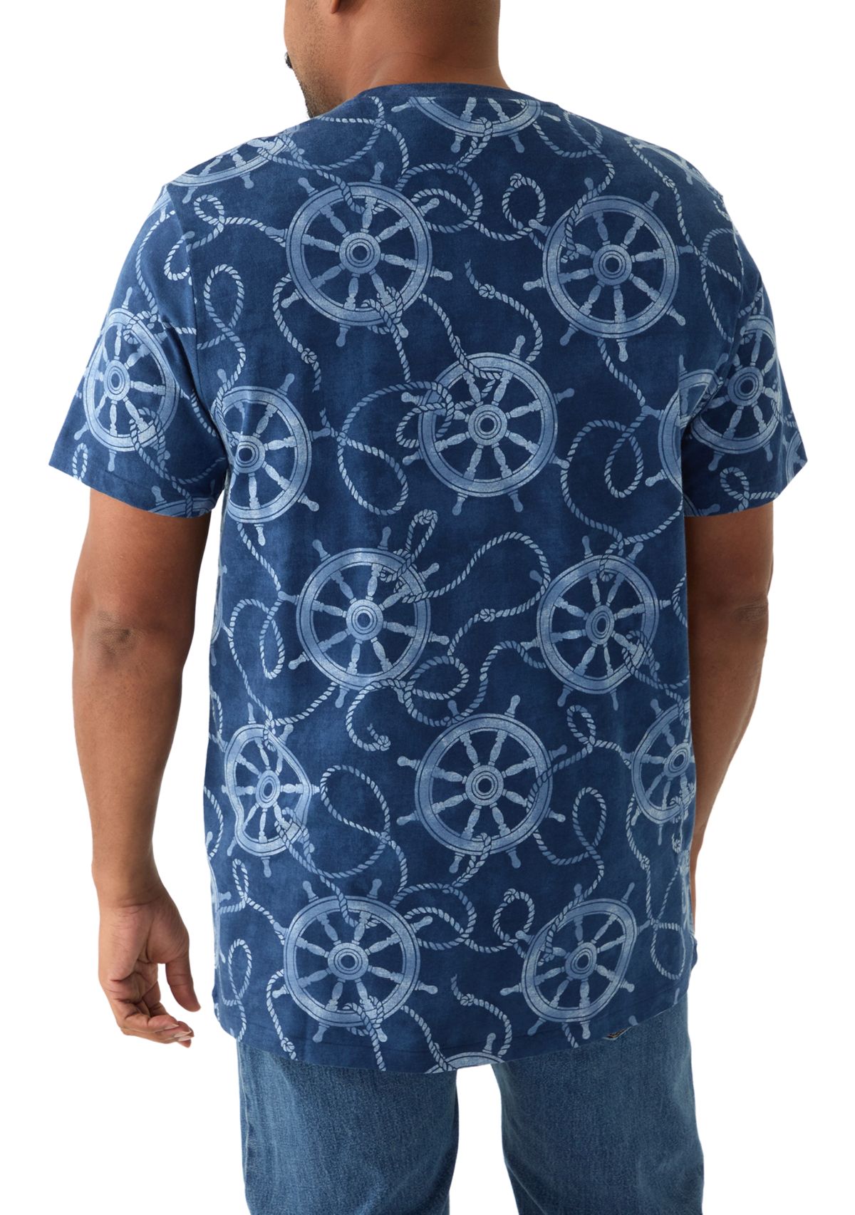 Big & Tall Printed Jersey T-Shirt