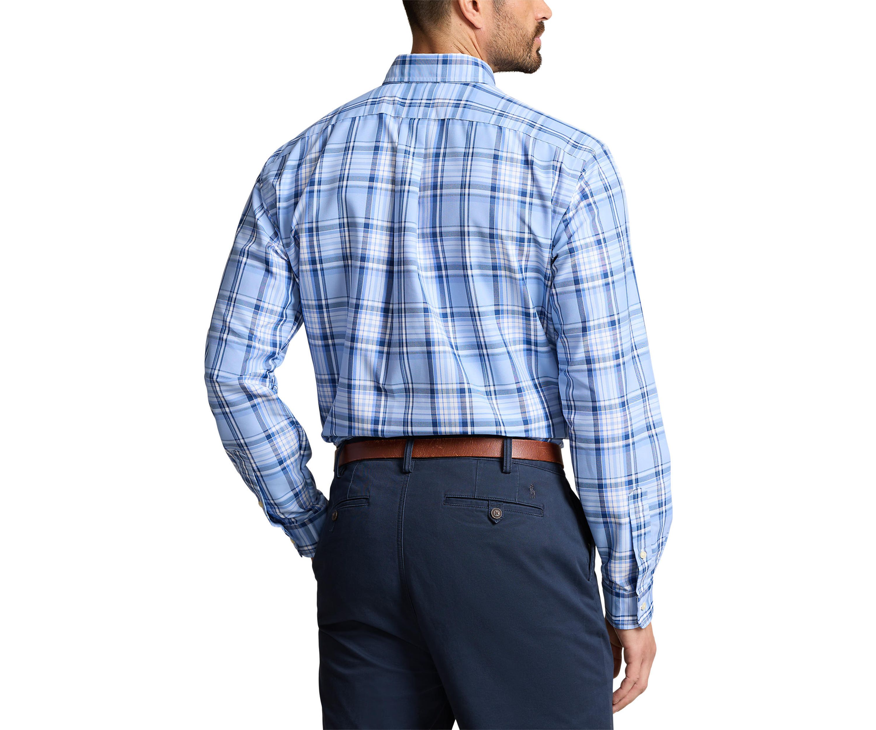 Big & Tall Plaid Oxford Shirt