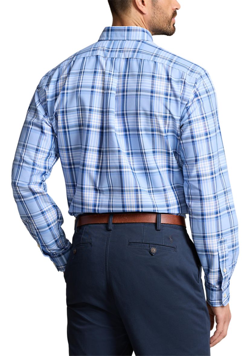 Big & Tall Plaid Oxford Shirt