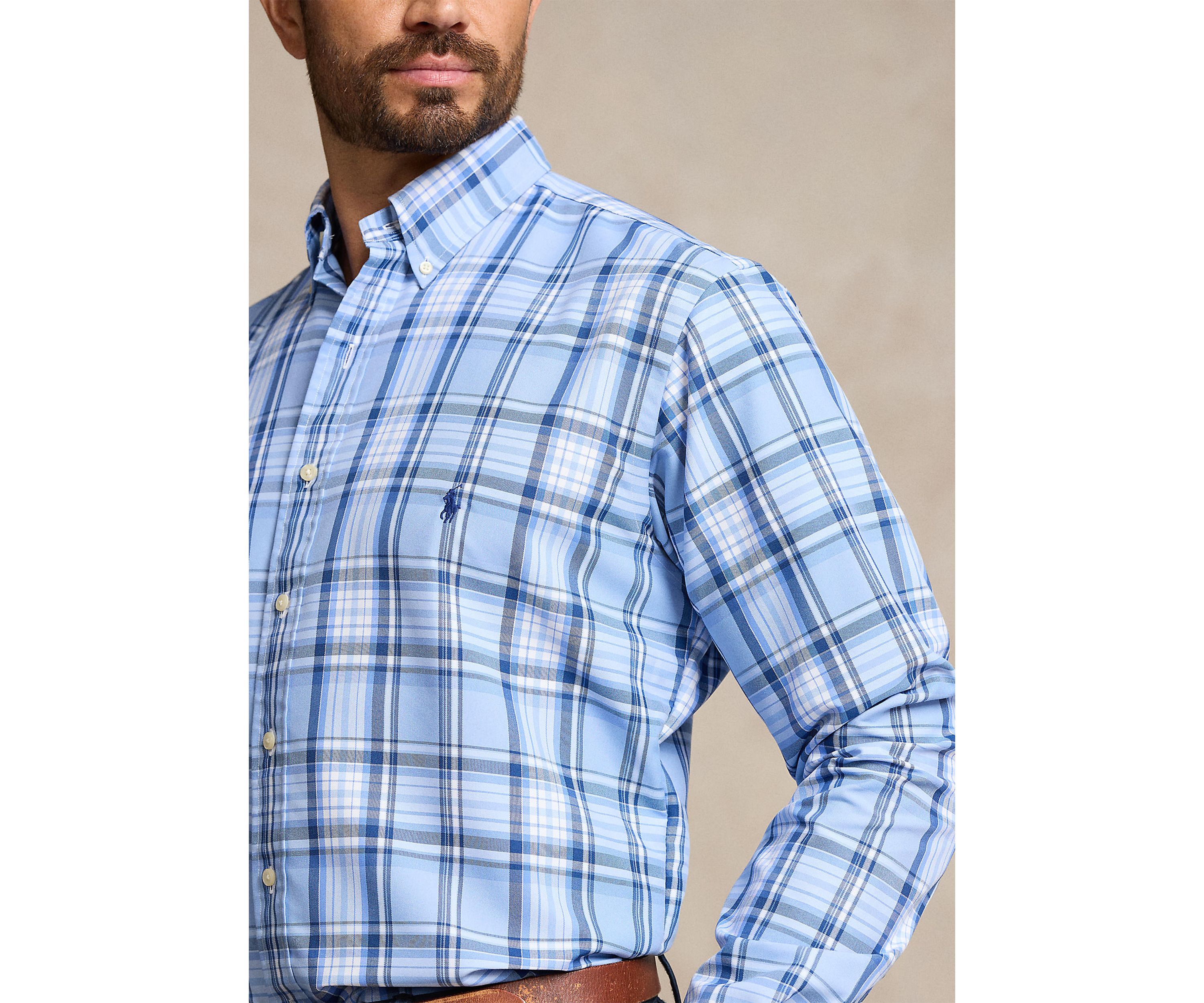 Big & Tall Plaid Oxford Shirt