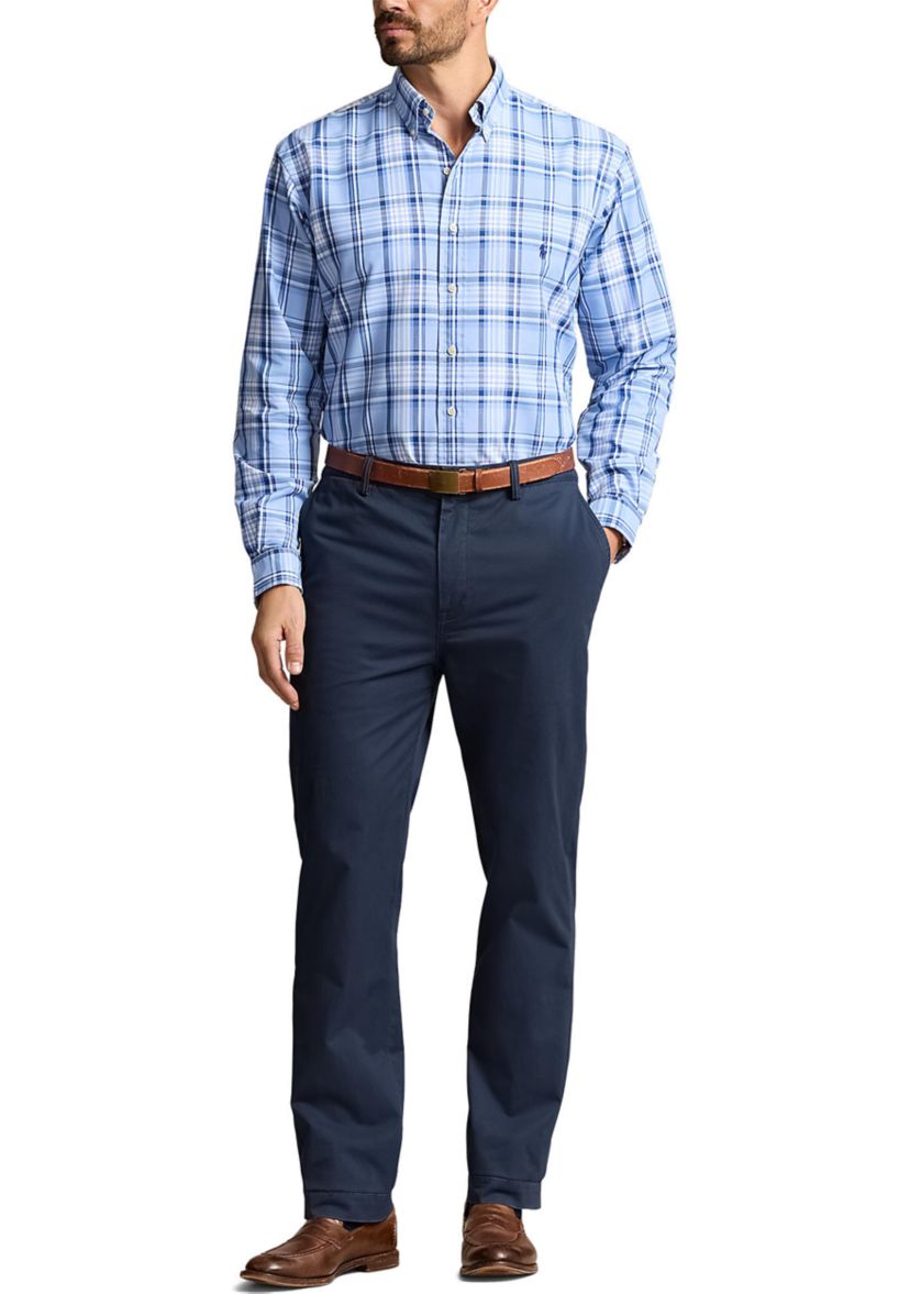 Big & Tall Plaid Oxford Shirt