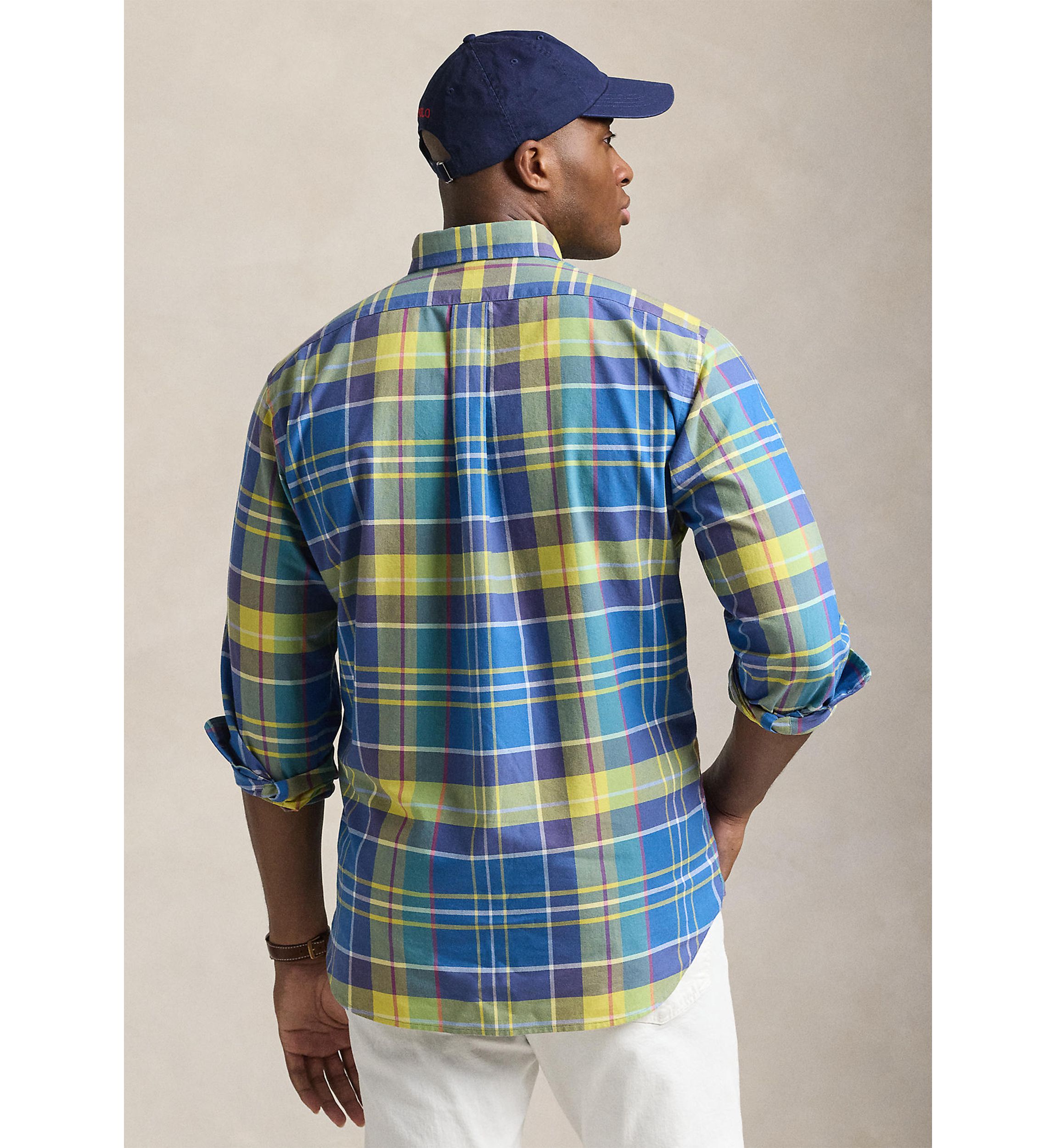 Big & Tall Plaid Oxford Shirt