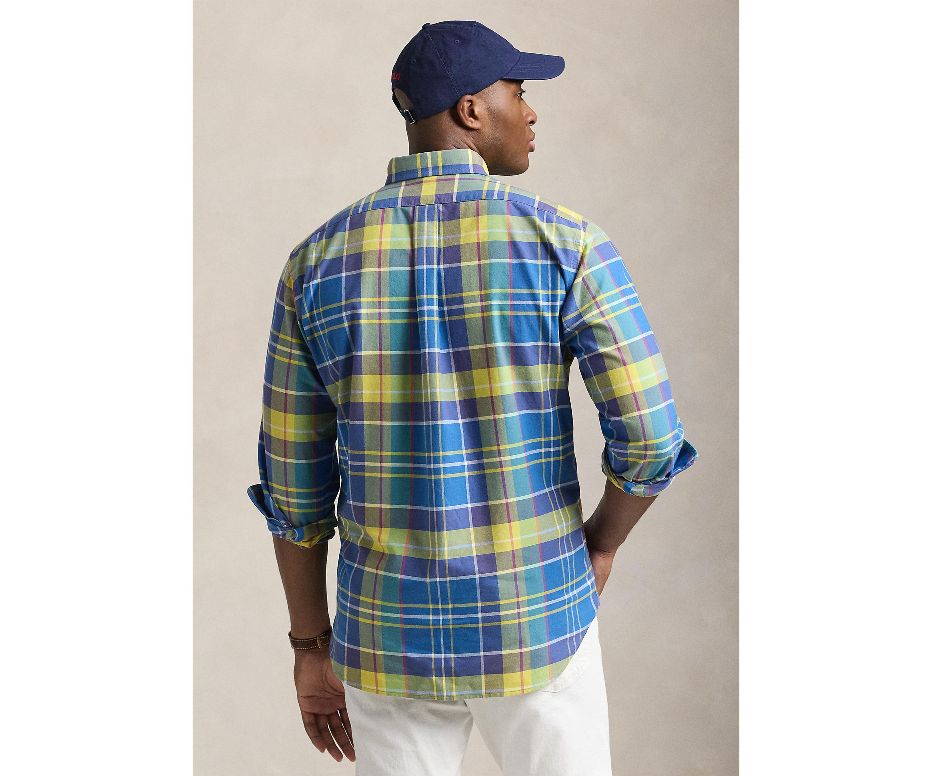 Big & Tall Plaid Oxford Shirt