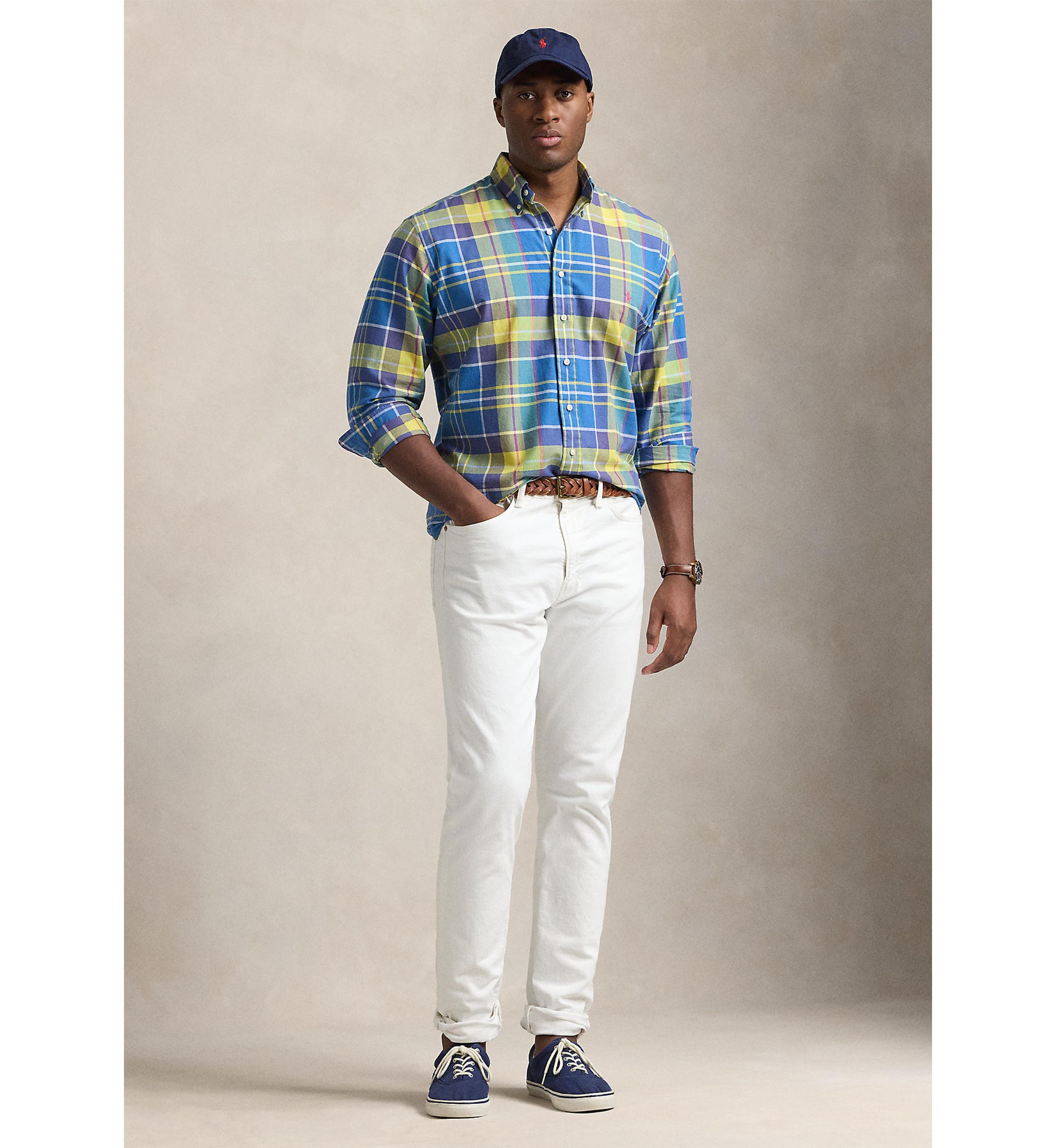 Big & Tall Plaid Oxford Shirt