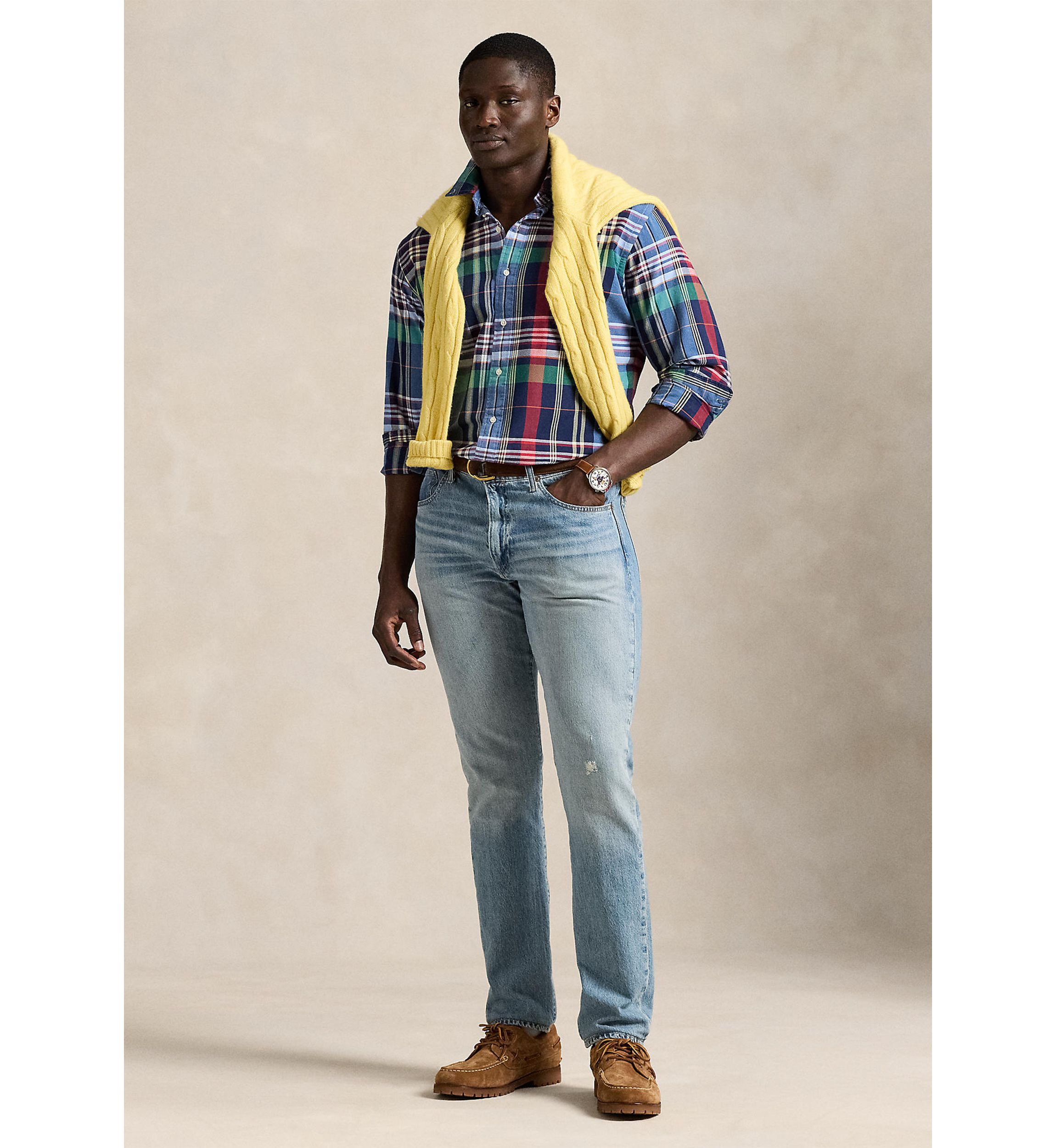 Big & Tall Plaid Oxford Shirt