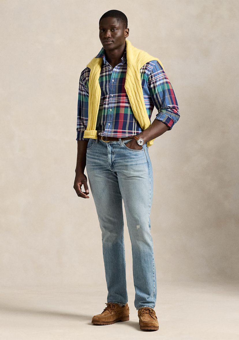 Big & Tall Plaid Oxford Shirt