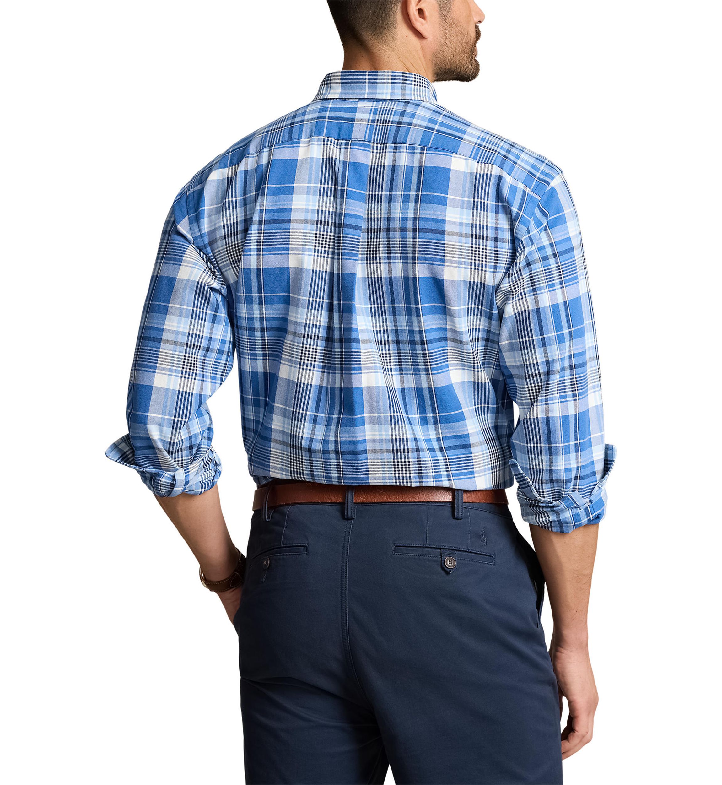 Big & Tall Plaid Oxford Shirt