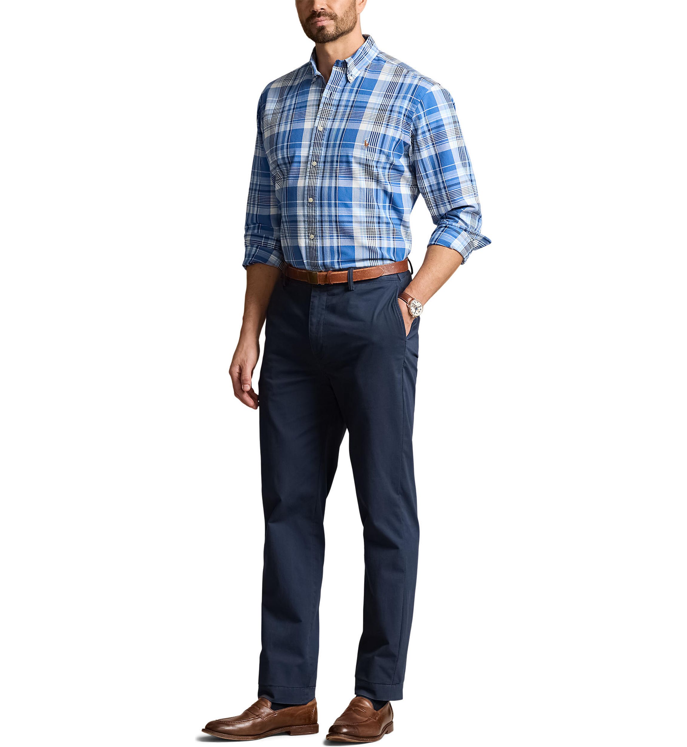 Big & Tall Plaid Oxford Shirt
