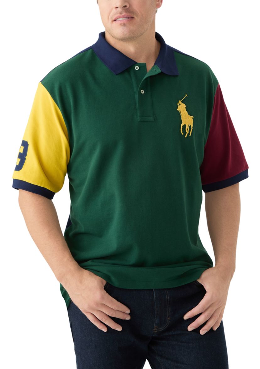 Big & Tall Big Pony Mesh Polo Shirt