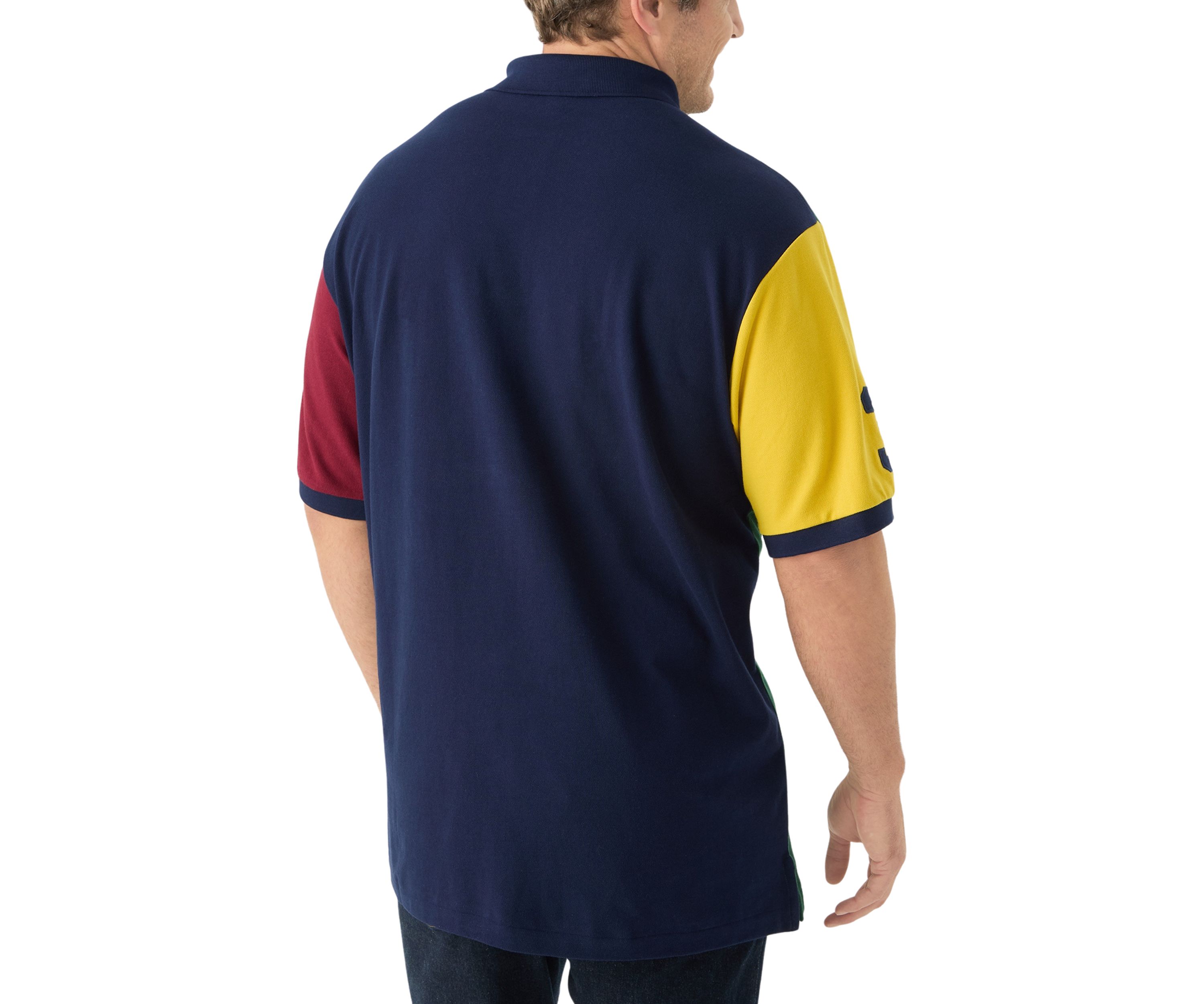 Big & Tall Big Pony Mesh Polo Shirt