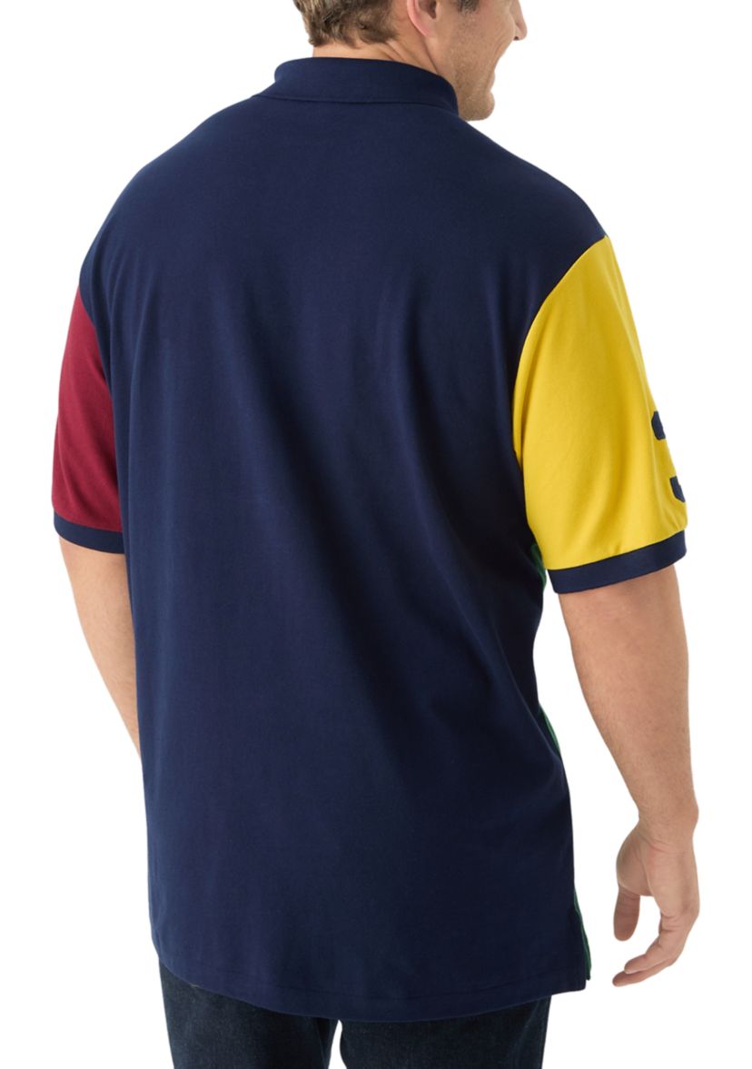 Big & Tall Big Pony Mesh Polo Shirt