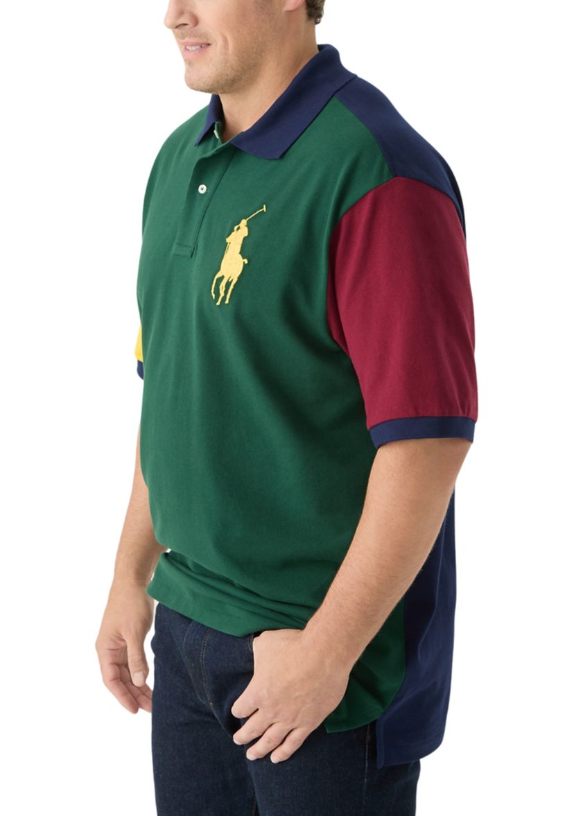 Big & Tall Big Pony Mesh Polo Shirt