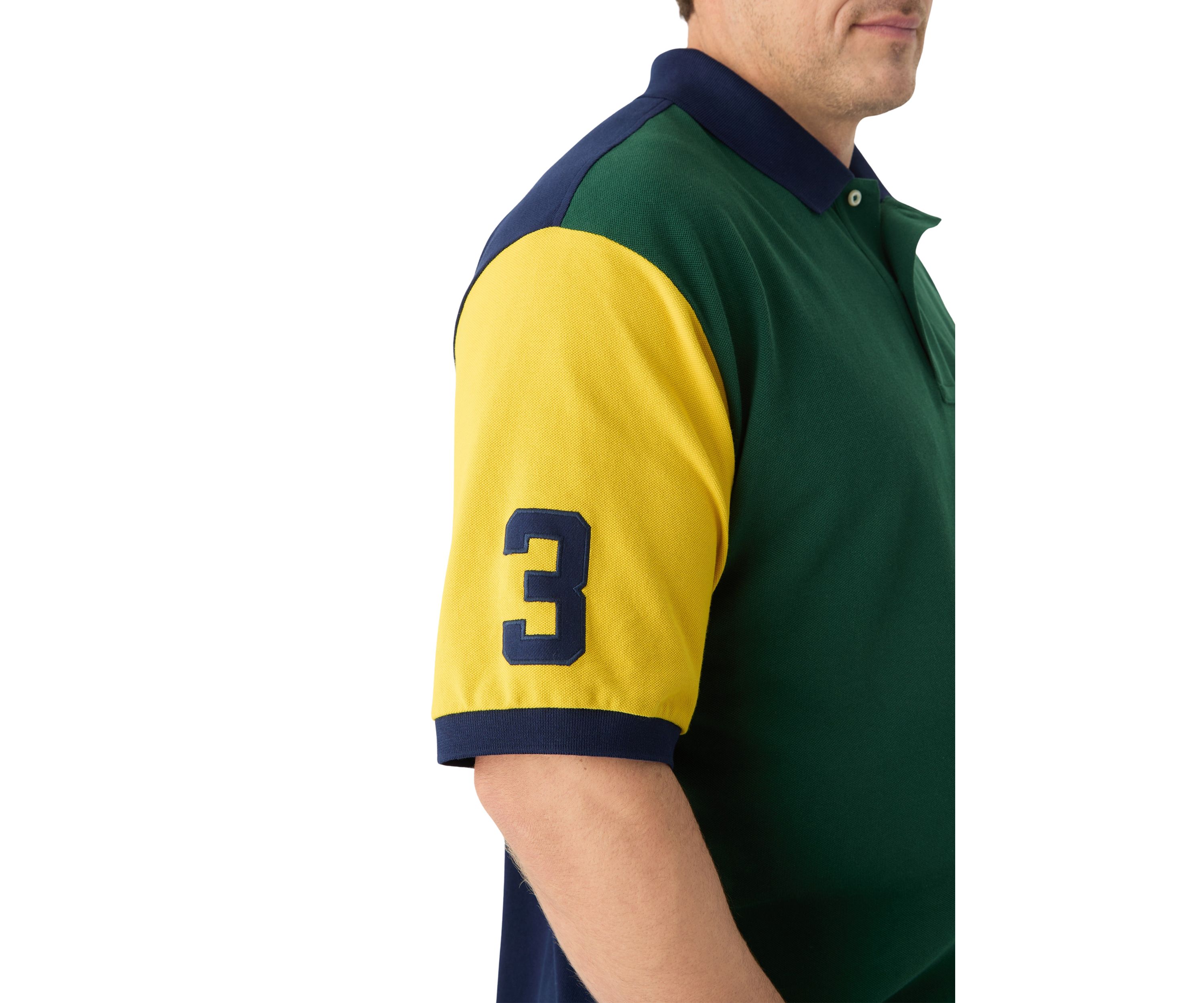 Big & Tall Big Pony Mesh Polo Shirt